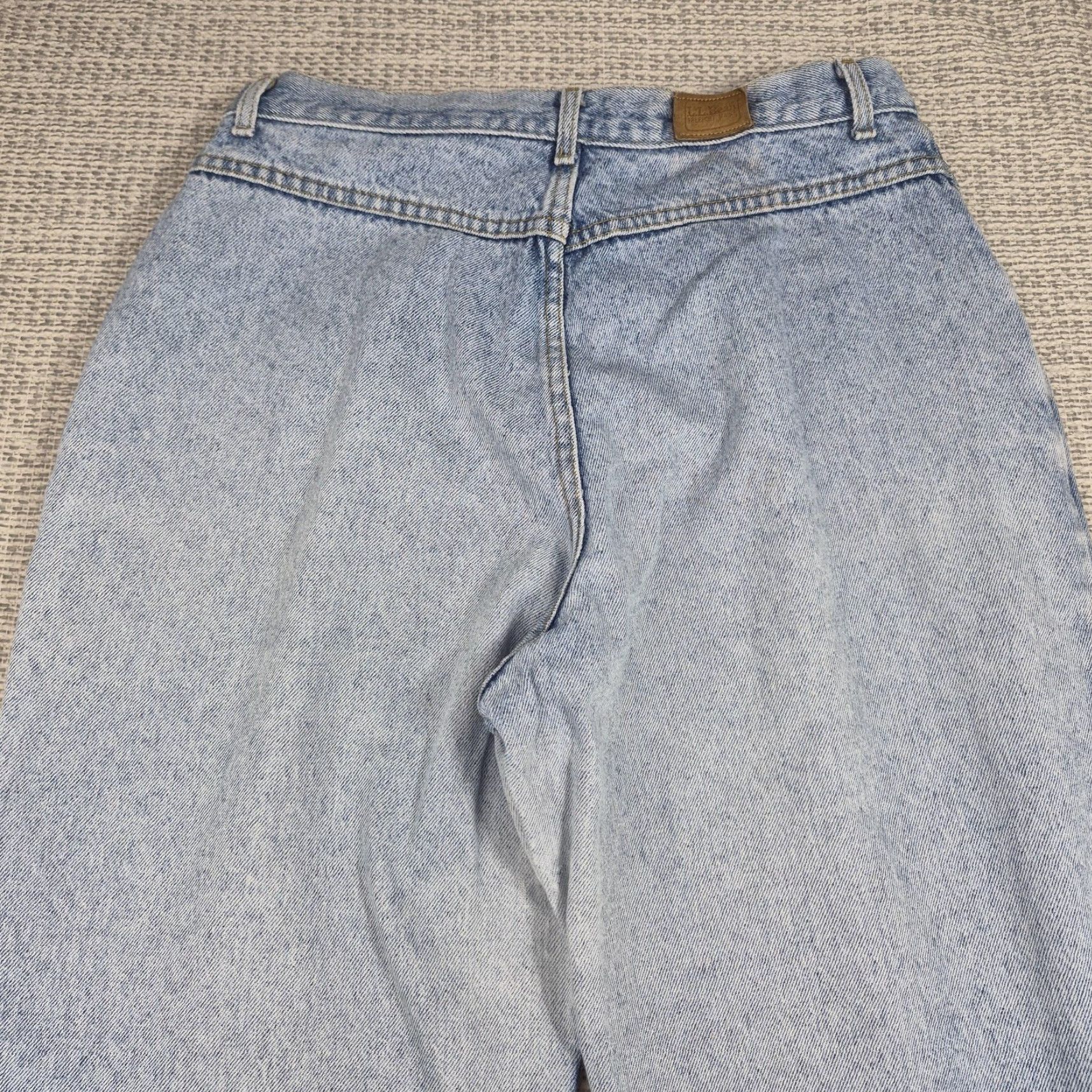 Vintage VTG L.L.Bean Jeans Womens 30x30 High Waist Tapered Denim 80s 90s USA Made Jeans Size 30" / US 8 / IT 44 - 3 Thumbnail