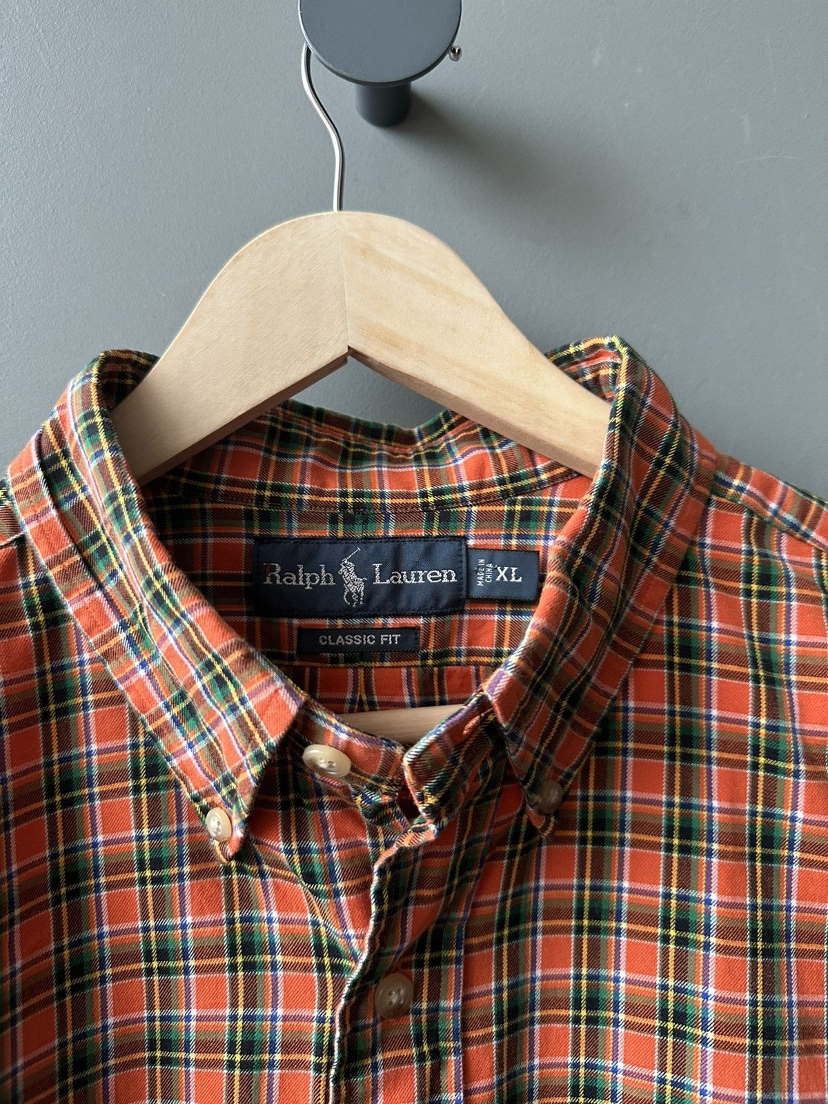 Ralph Lauren Ralph Lauren Check Classic Cotton Shirt Size XL Size US XL / EU 56 / 4 - 3 Thumbnail
