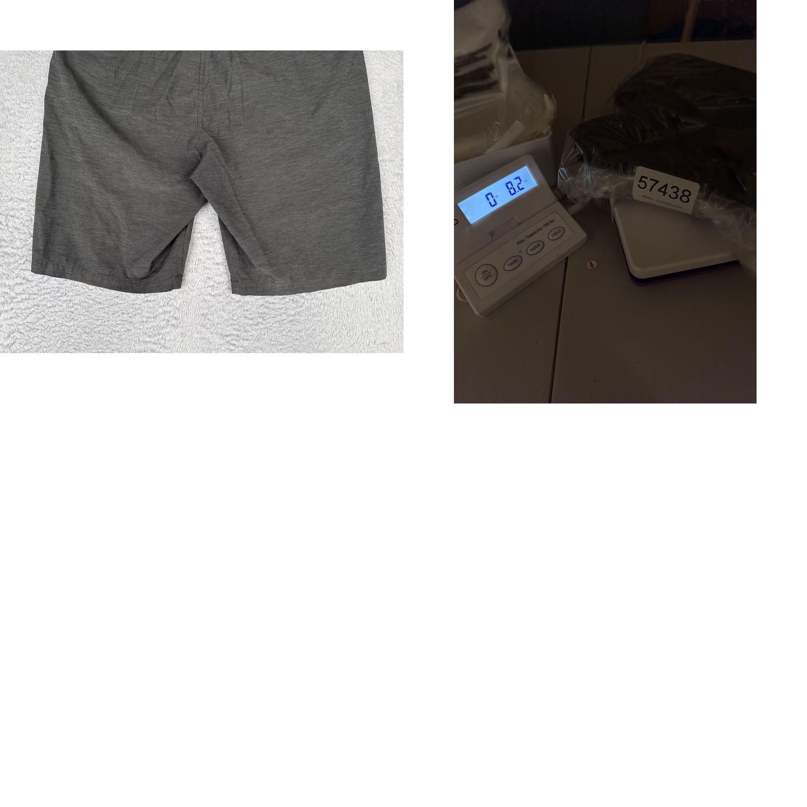 Billabong Billabong Shorts Mens 32 Gray Striped Chino Flat Front 10 Inseam Quick Dry Sci Size US 32 / EU 48 - 10 Thumbnail