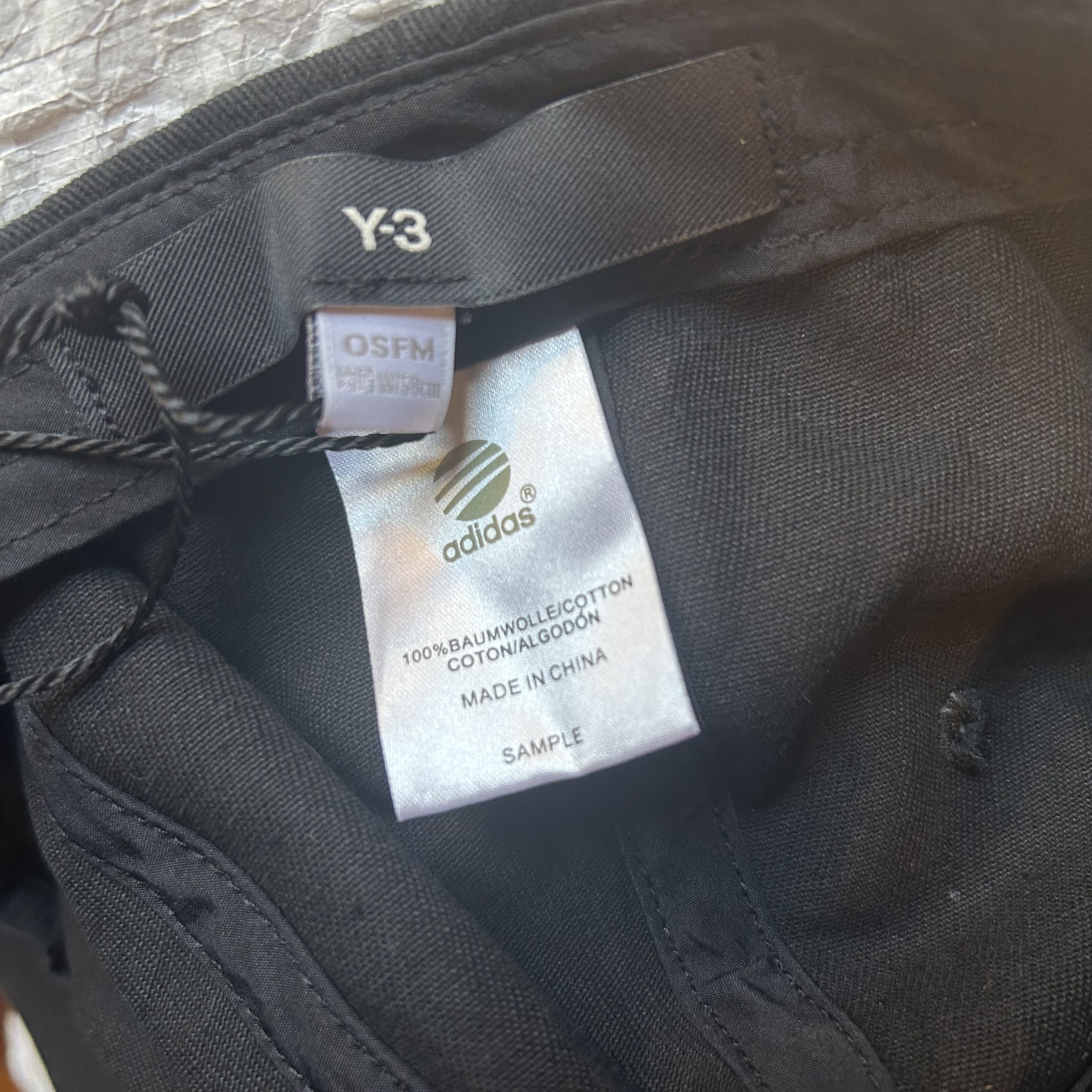 Y-3 × Yohji Yamamoto Y-3 Dad Cap, Black OSFM Size ONE SIZE - 5 Thumbnail