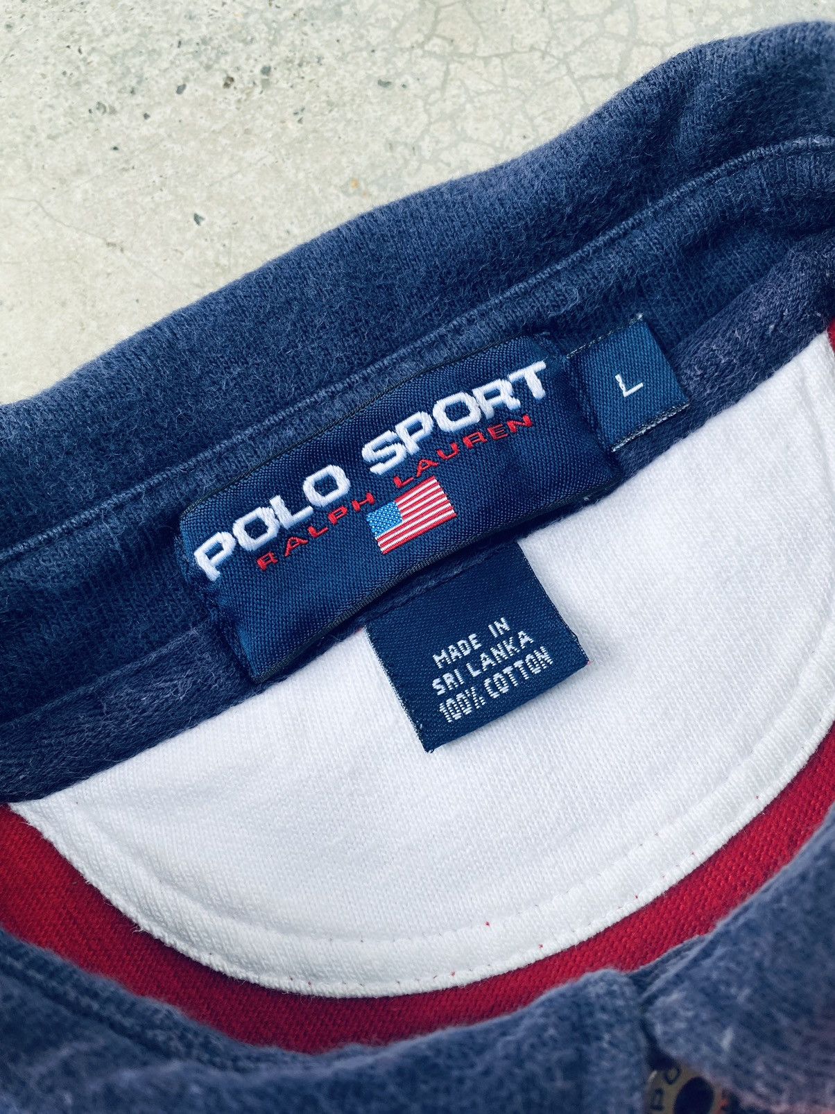 Polo Ralph Lauren Vintage 90s Polo Sport Ralph Lauren Rugby Long Sleeve Size US L / EU 52-54 / 3 - 16 Thumbnail