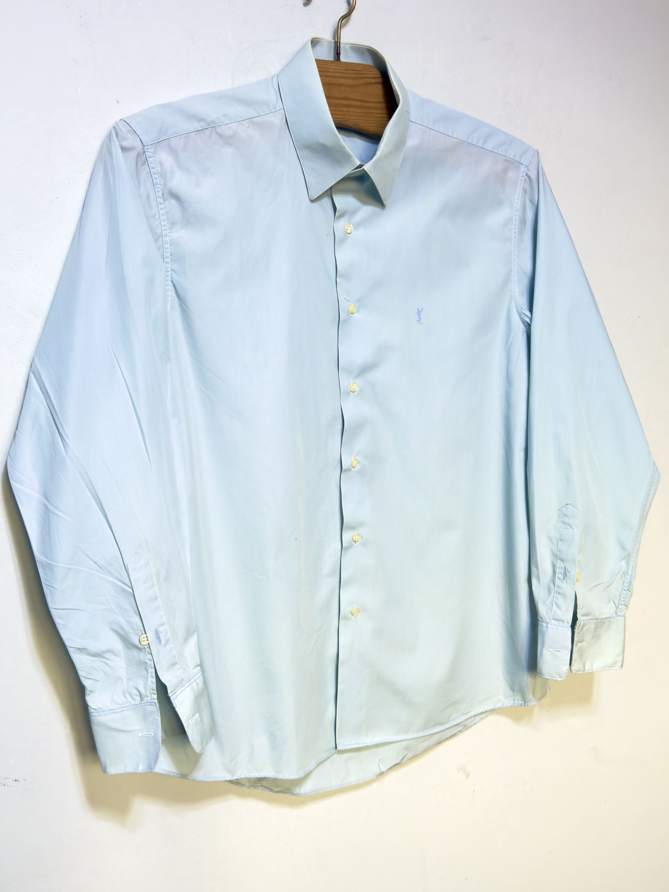 Yves Saint Laurent 🔥 ysl casual No pocket shirt Yves Saint Laurent size L Size US L / EU 52-54 / 3 - 1 Thumbnail