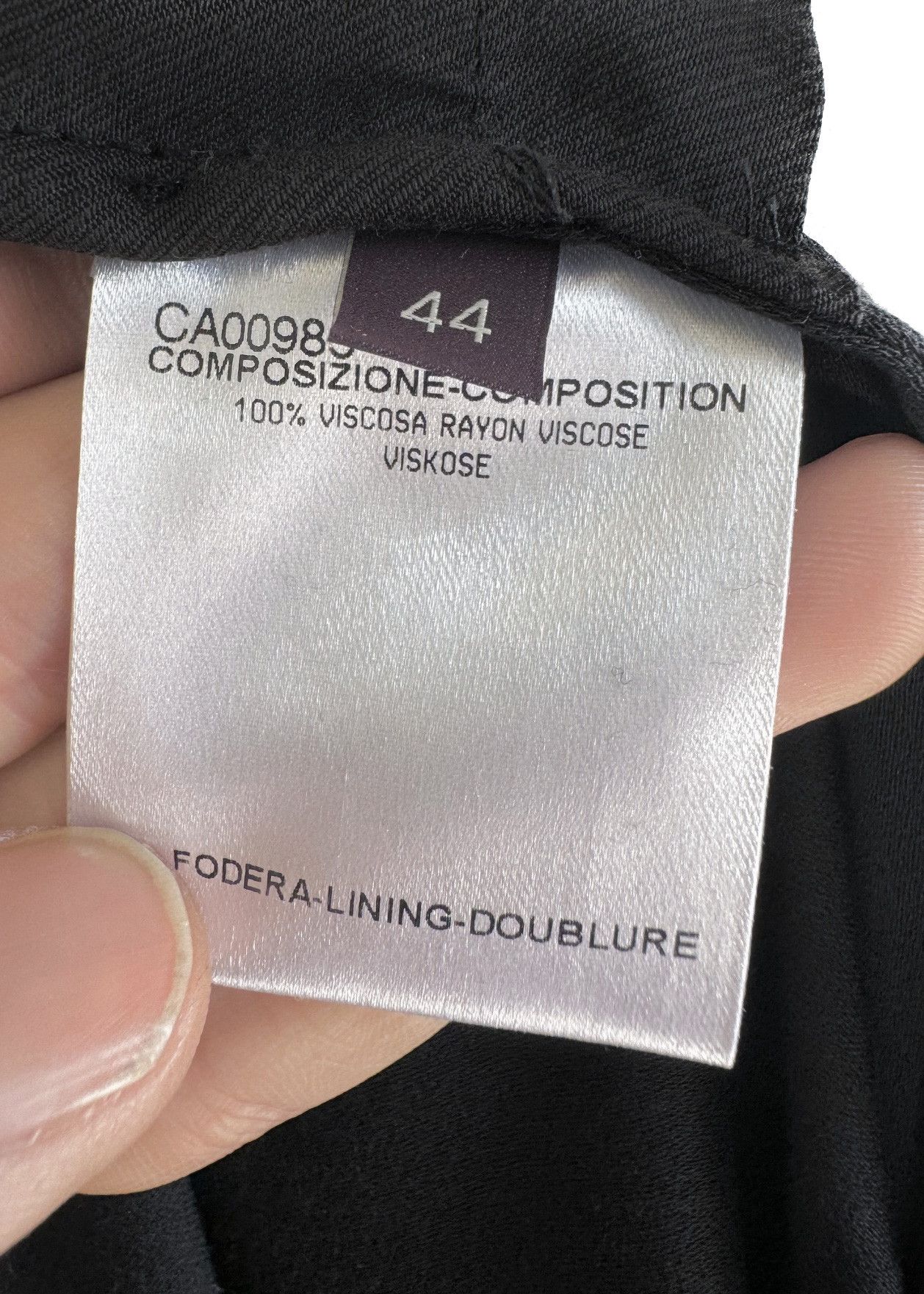 Stella McCartney Stella McCartney 2010 Classic Black Jogger Pants Size 30" / US 8 / IT 44 - 7 Thumbnail