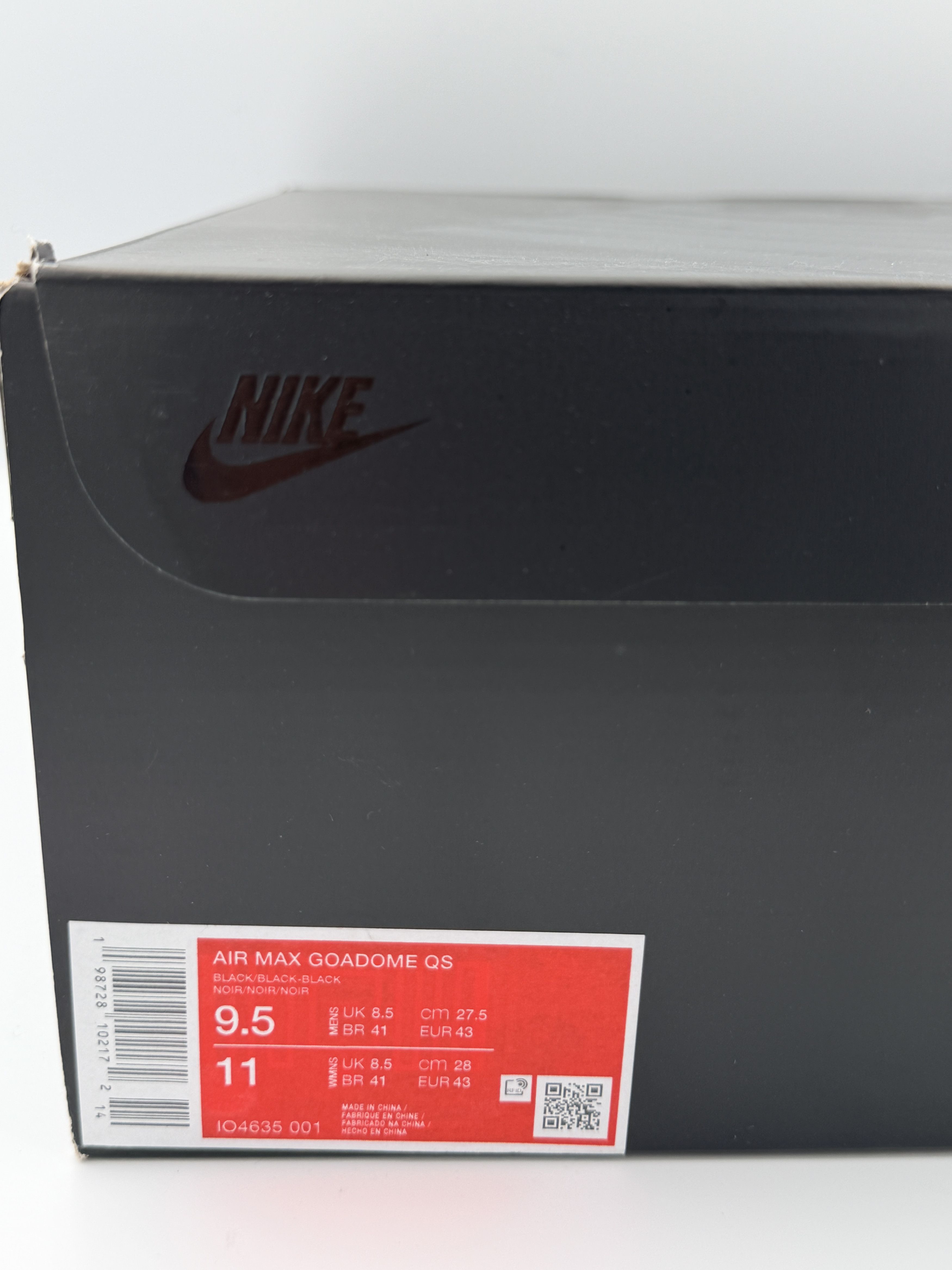 Nike Nike Air Max Goadome Black Pony Hair Size US 9.5 / EU 42-43 - 9 Thumbnail