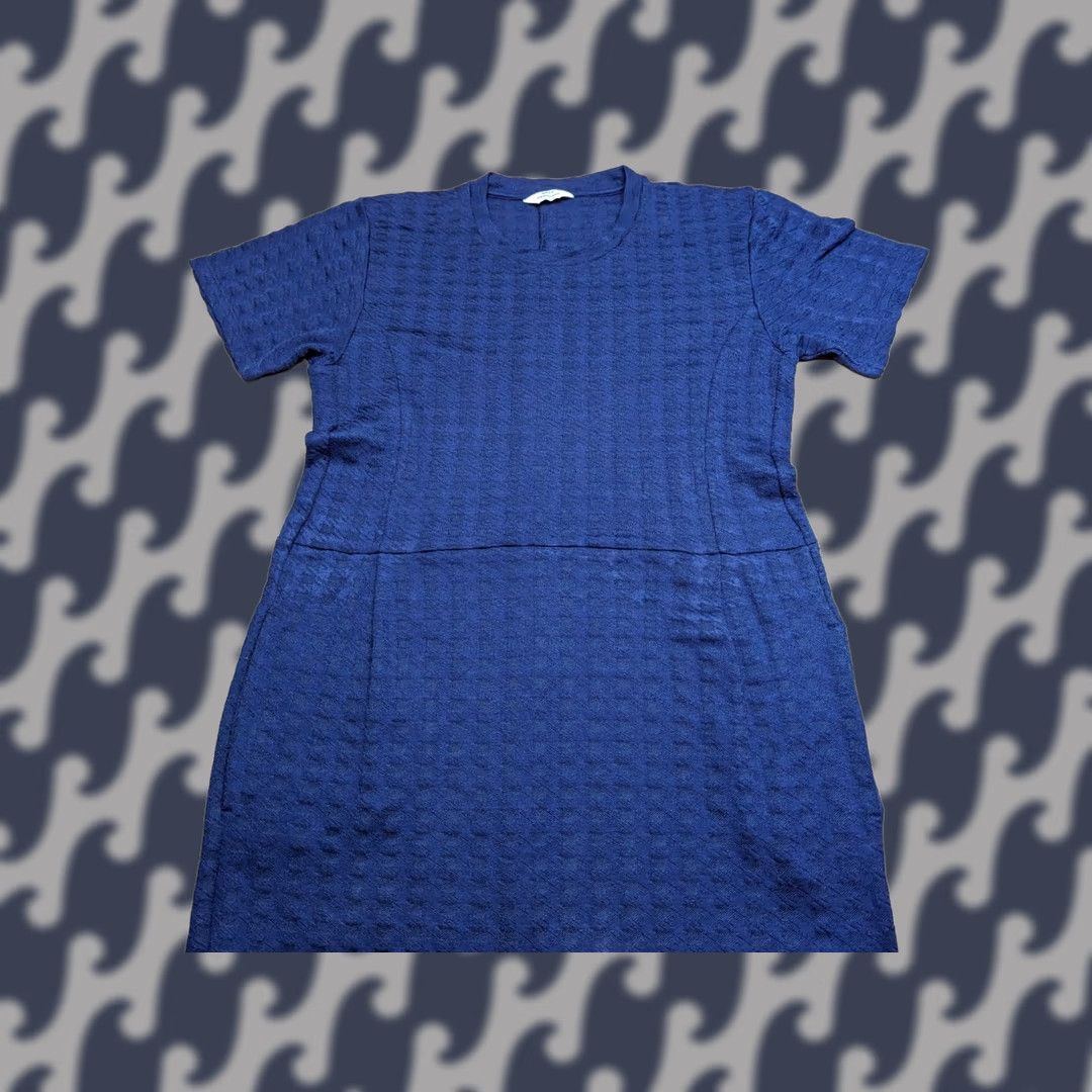Vintage Mads Norgaard Copenhagen Dress Linen Blend Womens Size L Blue Mini Shirt Dress Womens L Blue Linen Blend Casual Workwear - Mens? Size L / US 10 / IT 46 - 1 Thumbnail