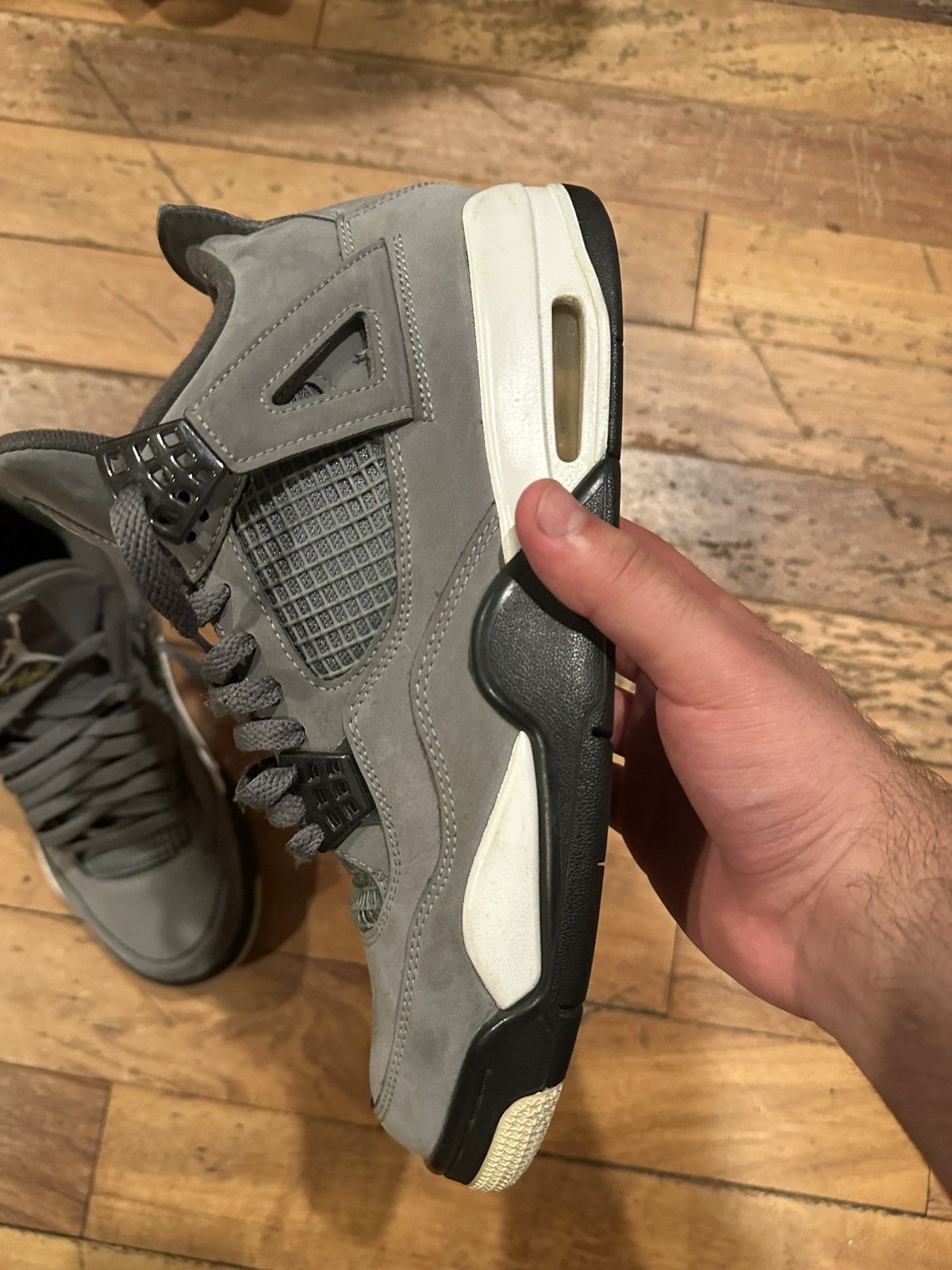 Jordan Brand Jordan 4 Retro Cool Grey (2019) Size US 9.5 / EU 42-43 - 4 Thumbnail