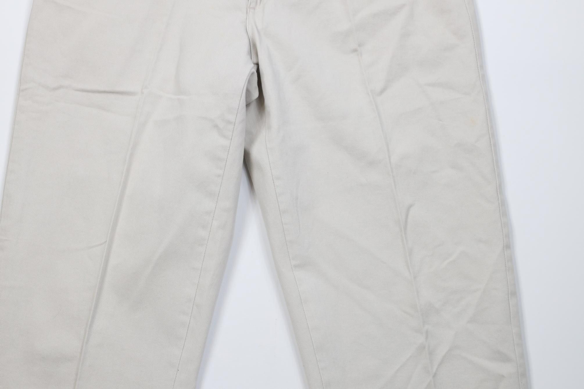 Polo Ralph Lauren Vintage 90s Ralph Lauren Martin Chino Pants Cotton Stone USA Size US 32 / EU 48 - 3 Thumbnail