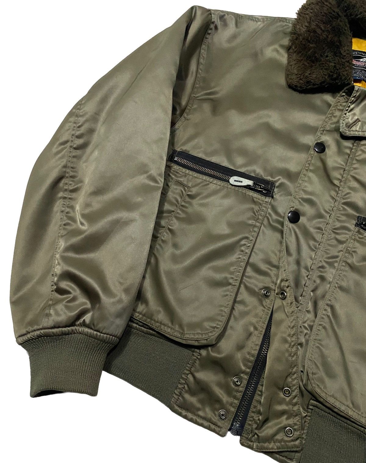 Sports Specialties KUSHITANI HAMAMATSU MOTORCYCLE FUR BOMBER JACKET Size US L / EU 52-54 / 3 - 10 Thumbnail