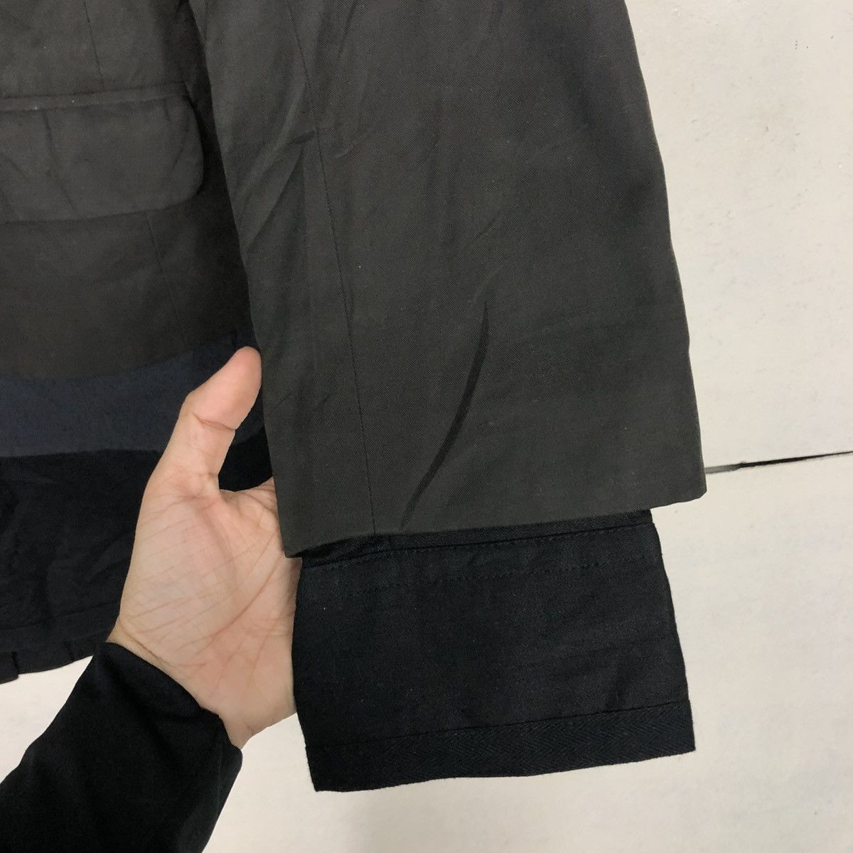 Japanese Brand 🔥BONDAGE PARACHUTE BIKER DOUBLE LAYER JOINTRUST ISSEY MIYAKE Size US M / EU 48-50 / 2 - 17 Thumbnail