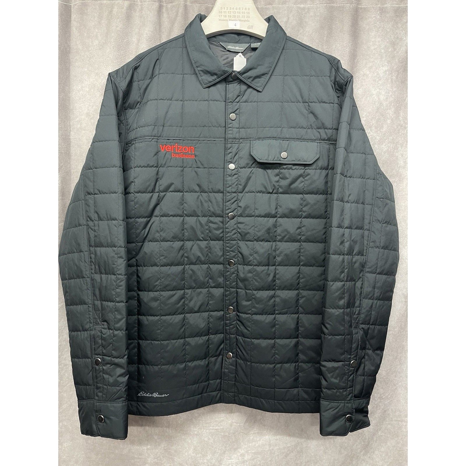 Eddie Bauer EDDIE BAUER EB502 VERIZON BUSINESS STAFF QUILTED SHIRT JACKE Size US L / EU 52-54 / 3 - 2 Thumbnail