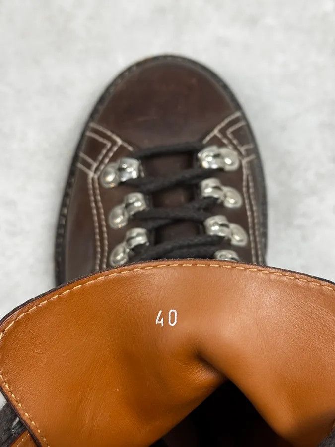 Givenchy Givenchy Hiking Brown Leather Boots Size US 7 / EU 40 - 4 Thumbnail
