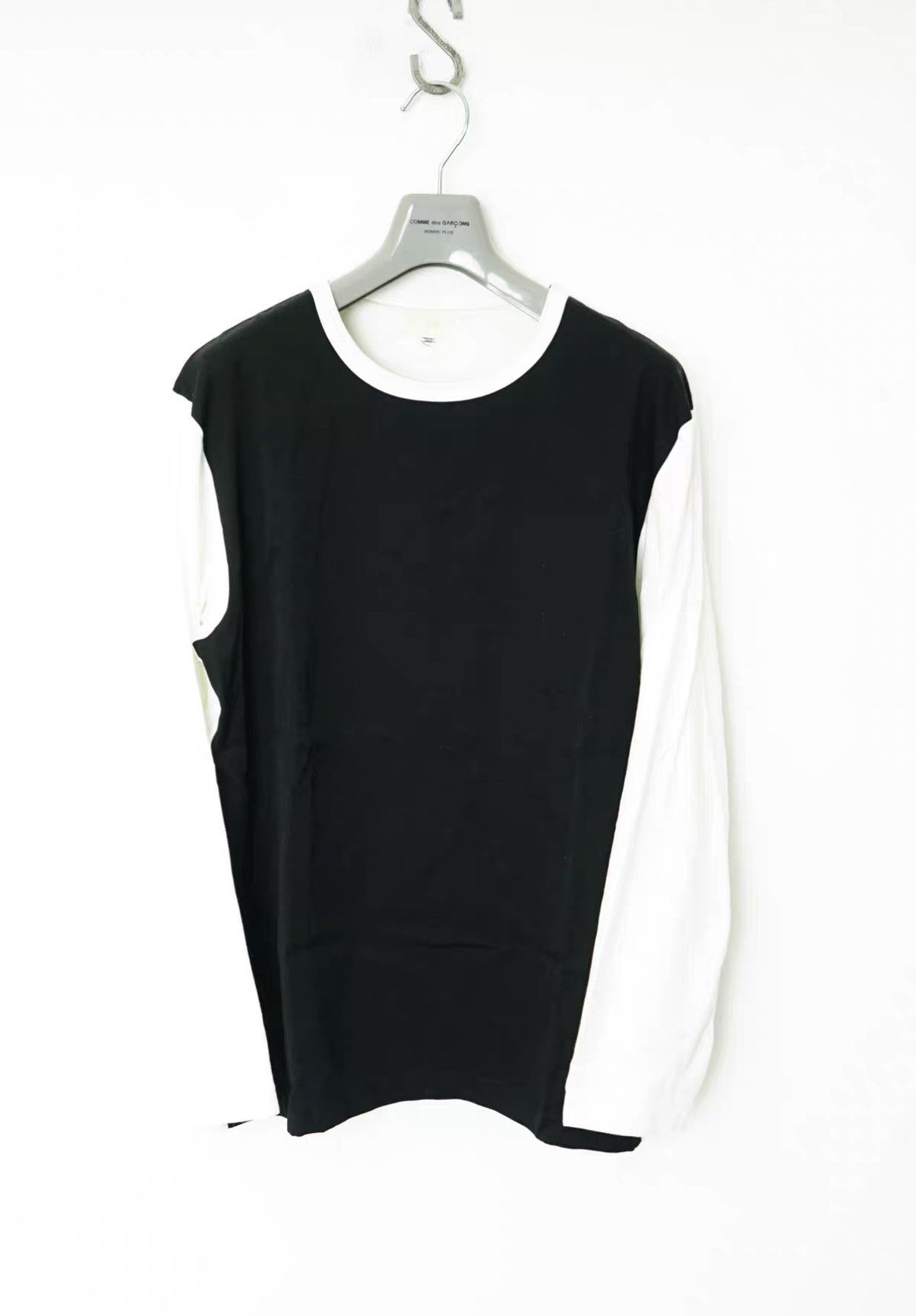 Comme des Garcons Comme des Garçons Panel Sleeve Long Sleeve T-shirt Size US S / EU 44-46 / 1 - 1 Thumbnail