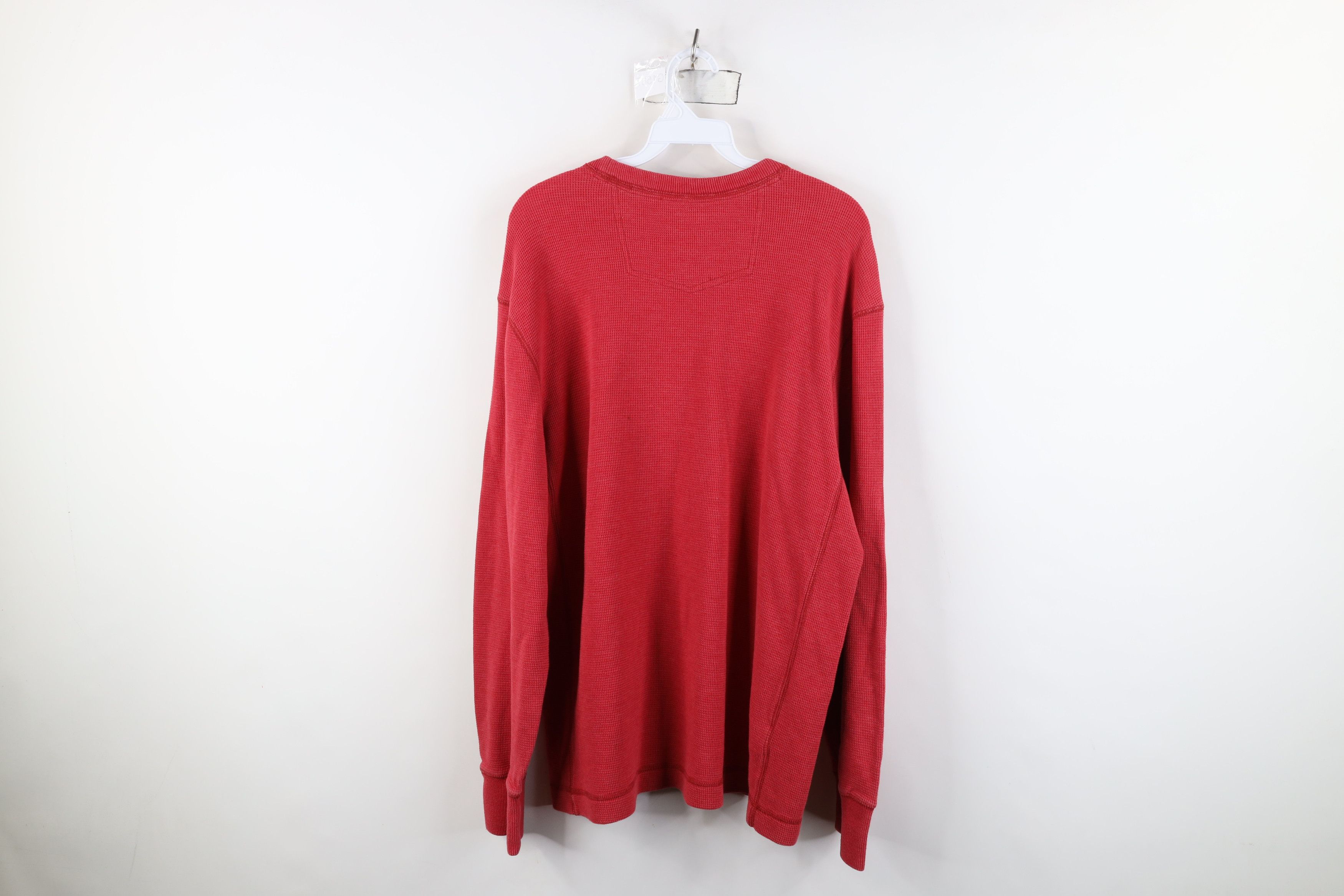 Eddie Bauer Vintage Y2K Eddie Bauer Waffle Knit Long Sleeve T-Shirt Size US L / EU 52-54 / 3 - 8 Thumbnail