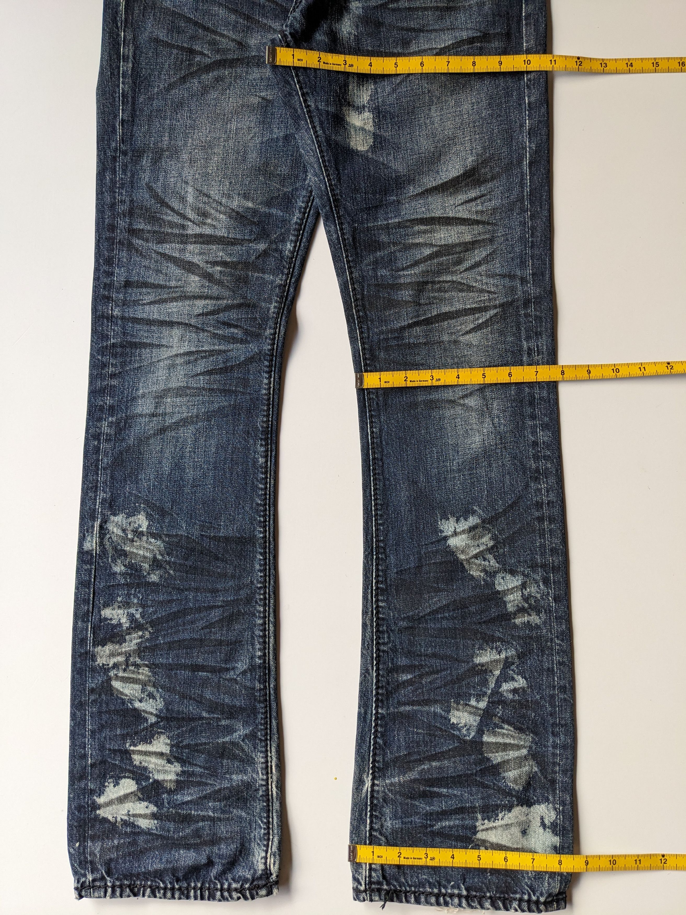 If Six Was Nine × Japanese Brand × Le Grande Bleu (L.G.B.) Japanese brand like L.G.B clawmark bleach flare Size US 32 / EU 48 - 9 Thumbnail