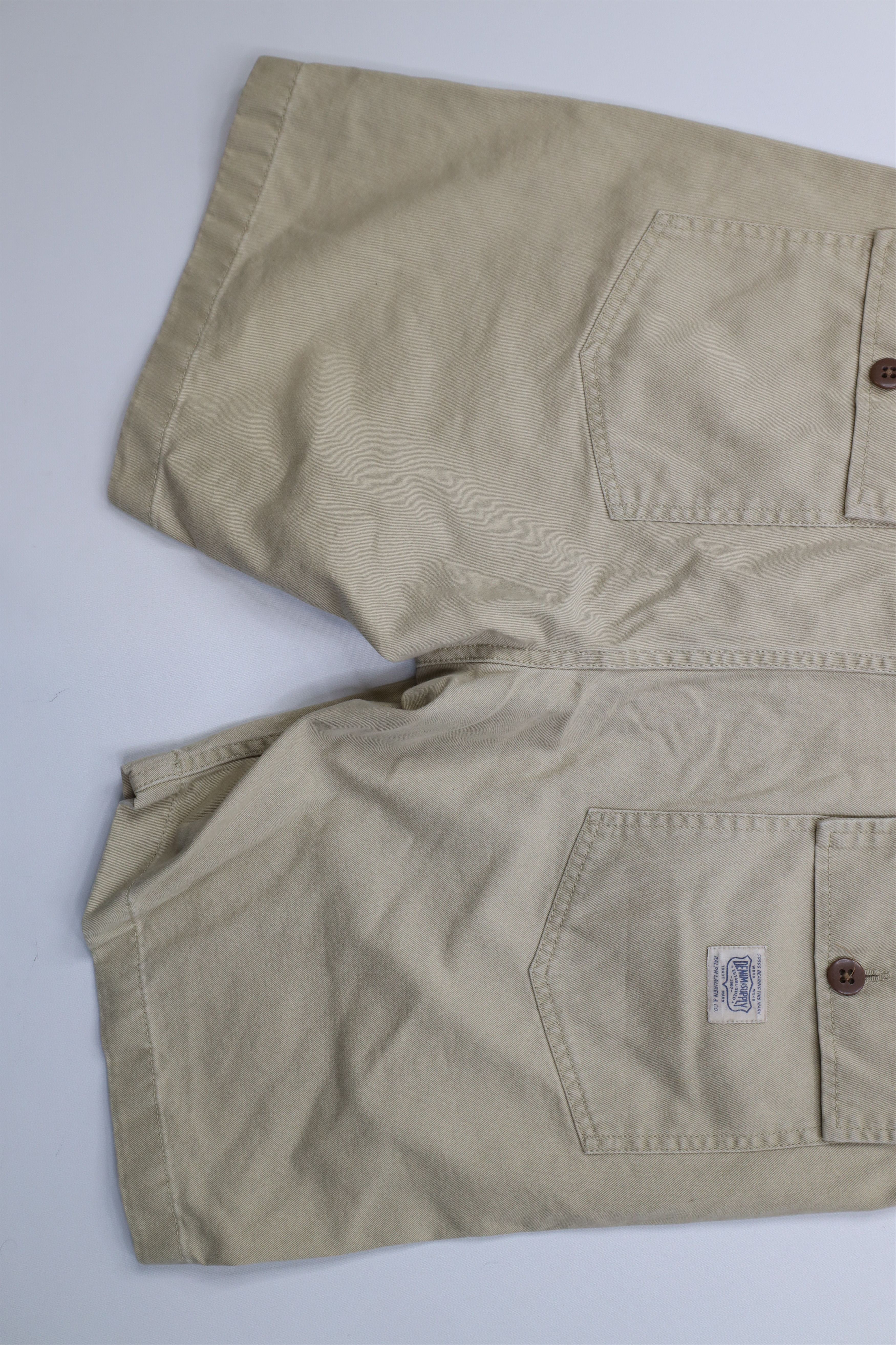 Ralph Lauren Vintage Ralph Lauren Denim Supply Above Knee Surplus Shorts Size US 33 - 11 Thumbnail