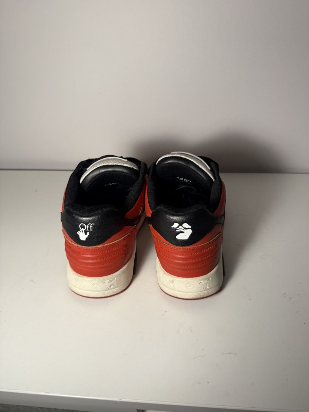 Off-White Off-White Out of Office Dunks - Black/red Size US 12 / EU 45 - 5 Thumbnail