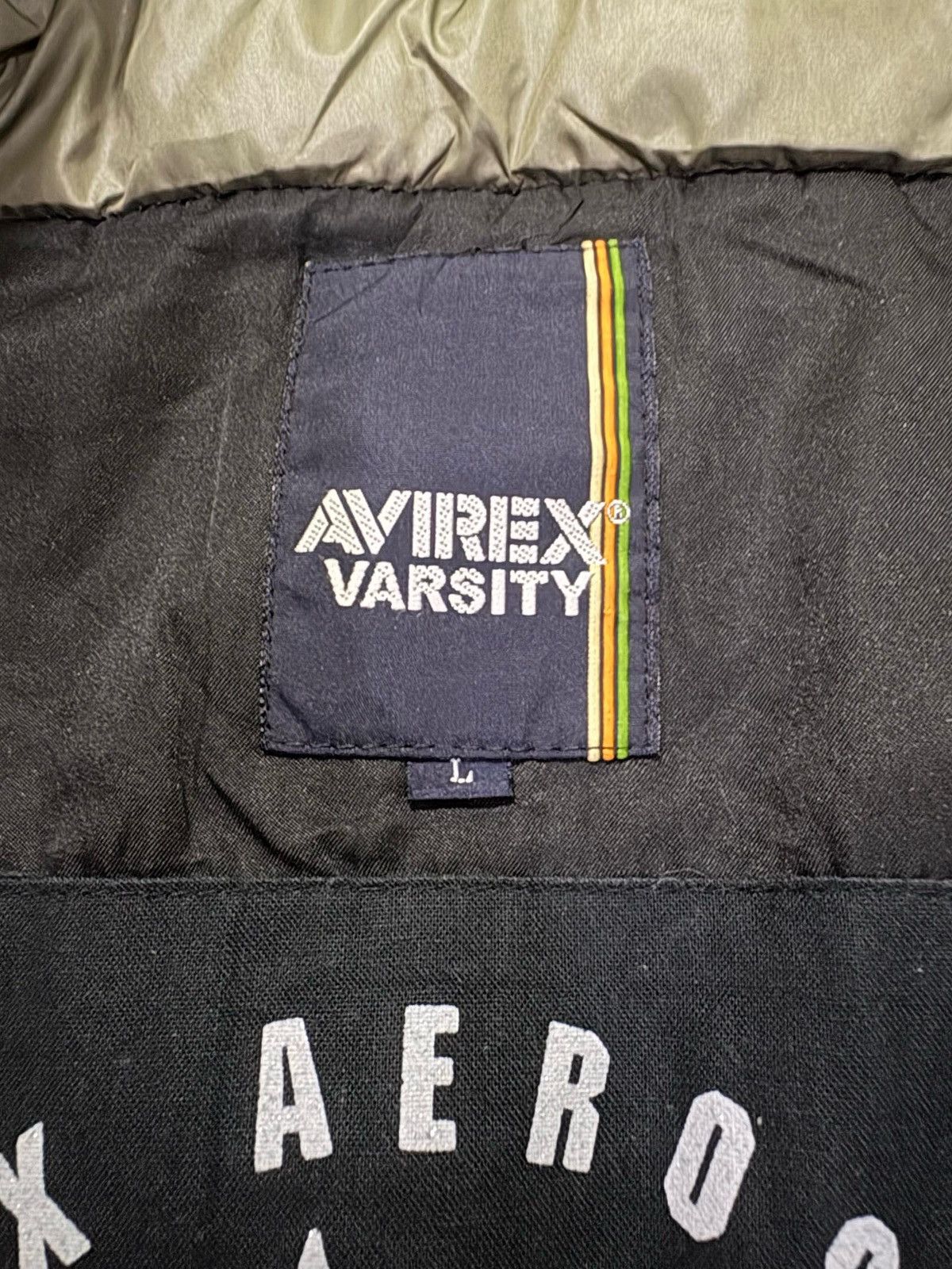 Avirex Avirex Varsity Puffer Jacket Aero Space Program With Hoodies Size US L / EU 52-54 / 3 - 12 Thumbnail