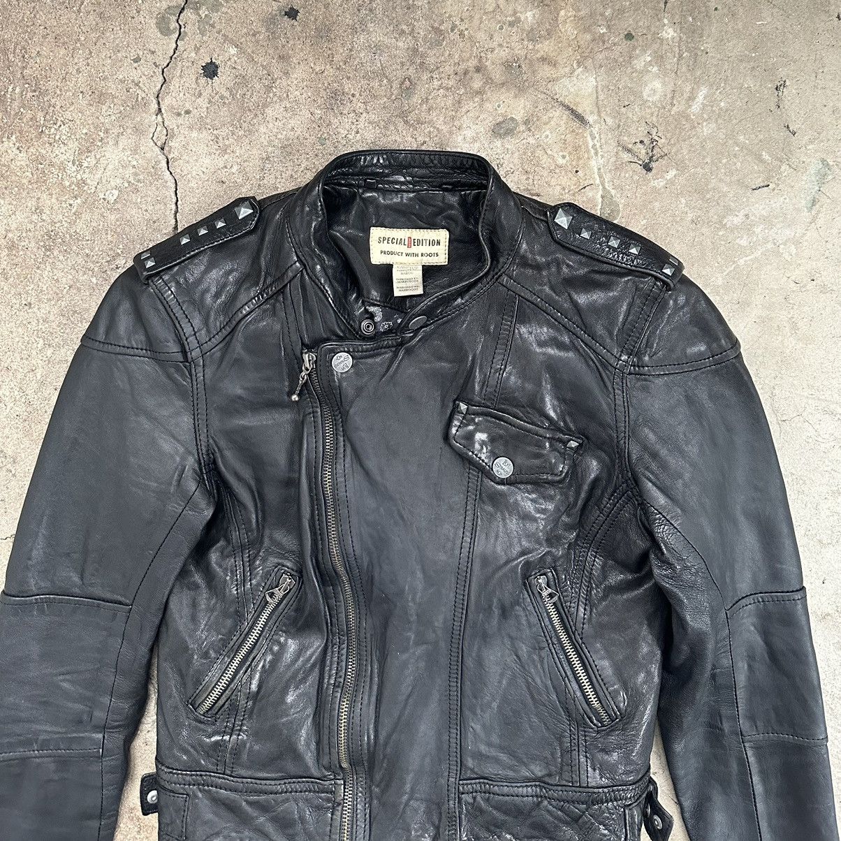 Levi's Levis Vintage Real leather biker moto punk jacket Size S / US 4 / IT 40 - 3 Thumbnail