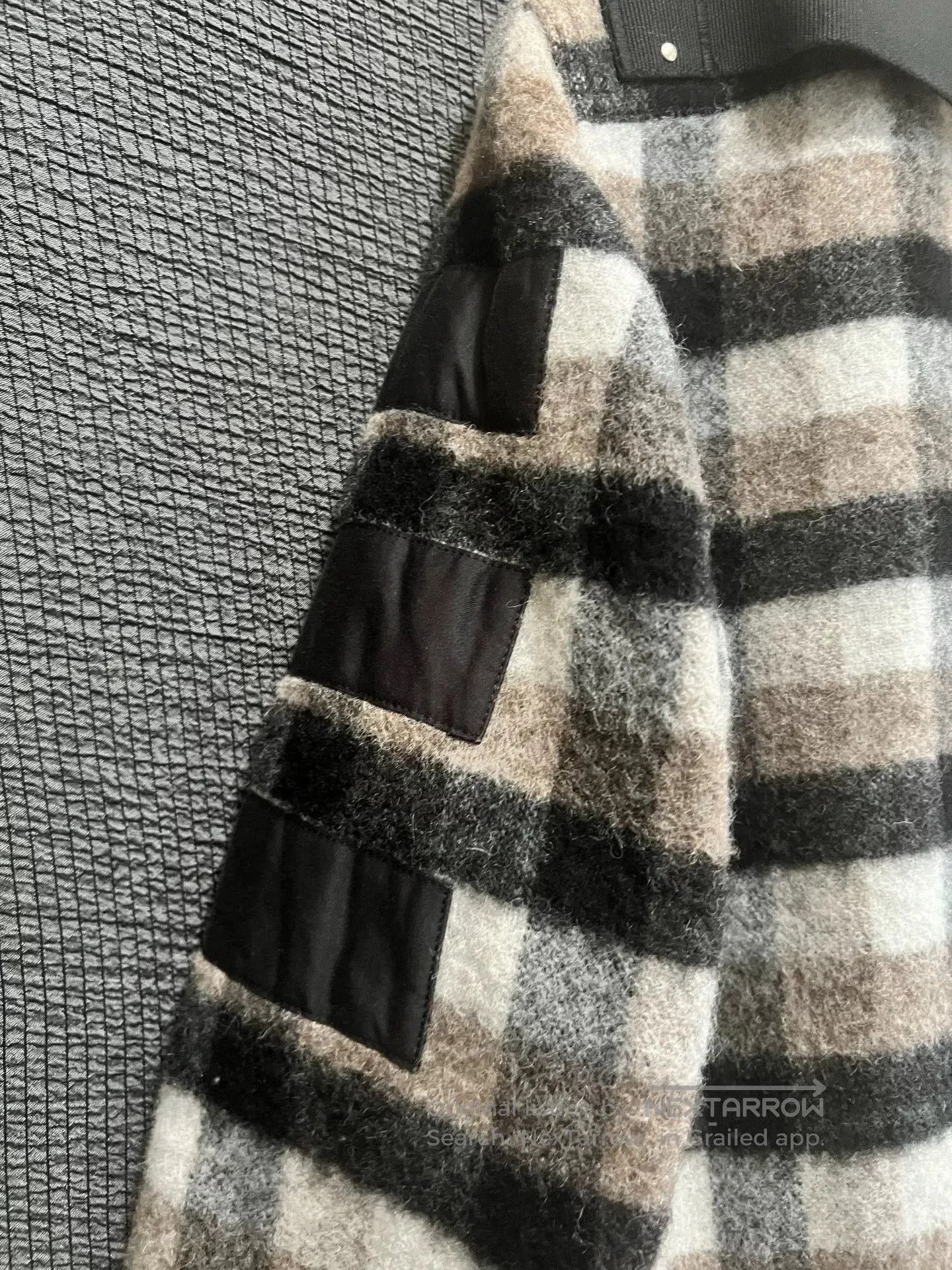 Rick Owens Rick Owens Larry Season Wool Check Jacket. Size US M / EU 48-50 / 2 - 4 Thumbnail