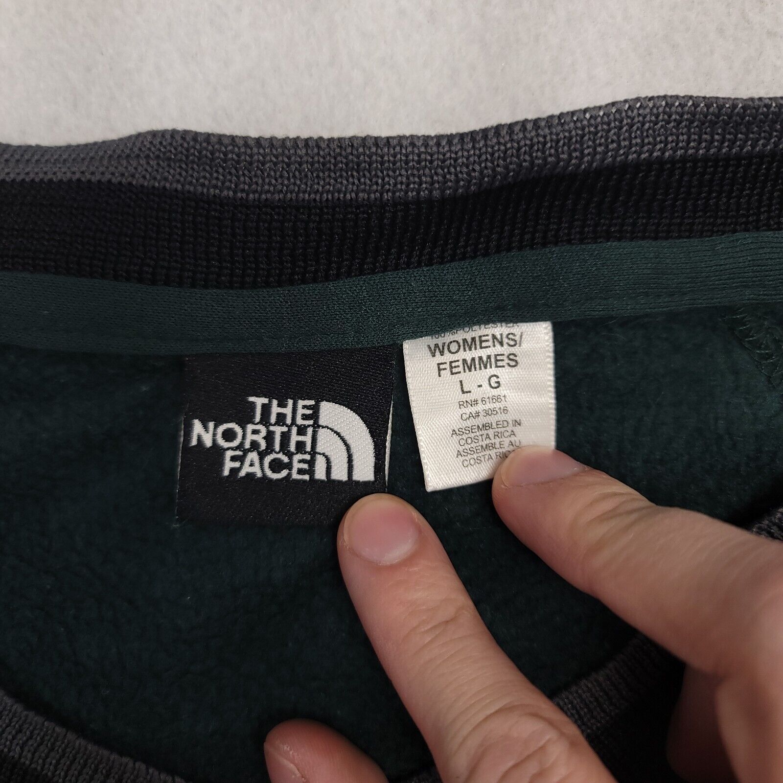 The North Face The North Face Pullover Sweatshirt Womens Size Large L Green Size L / US 10 / IT 46 - 3 Thumbnail