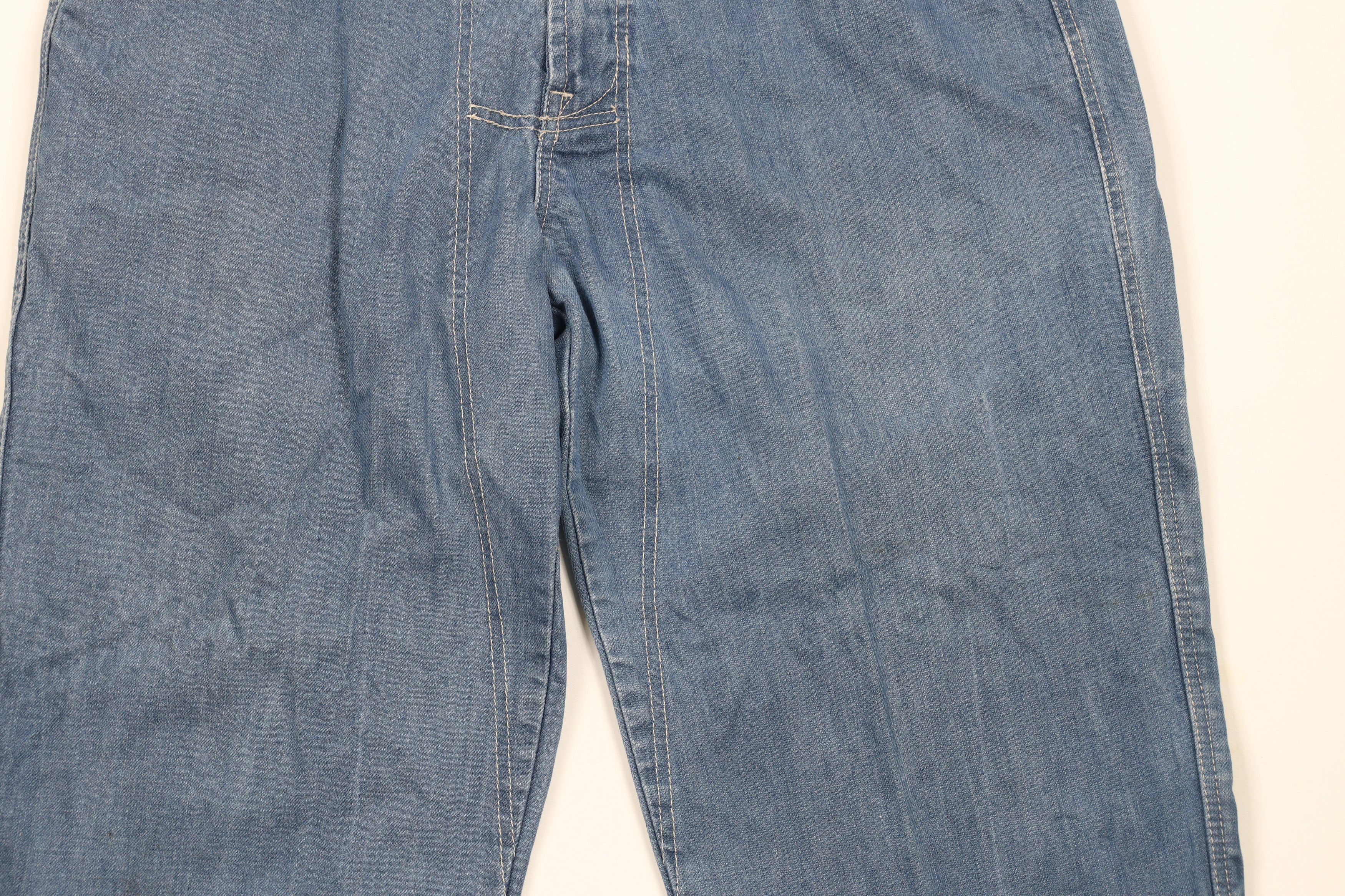 Marithe + Francois Girbaud × Vintage Vintage 90s Marithe Francois Girbaud Wide Leg Denim Jeans Size US 36 / EU 52 - 3 Thumbnail