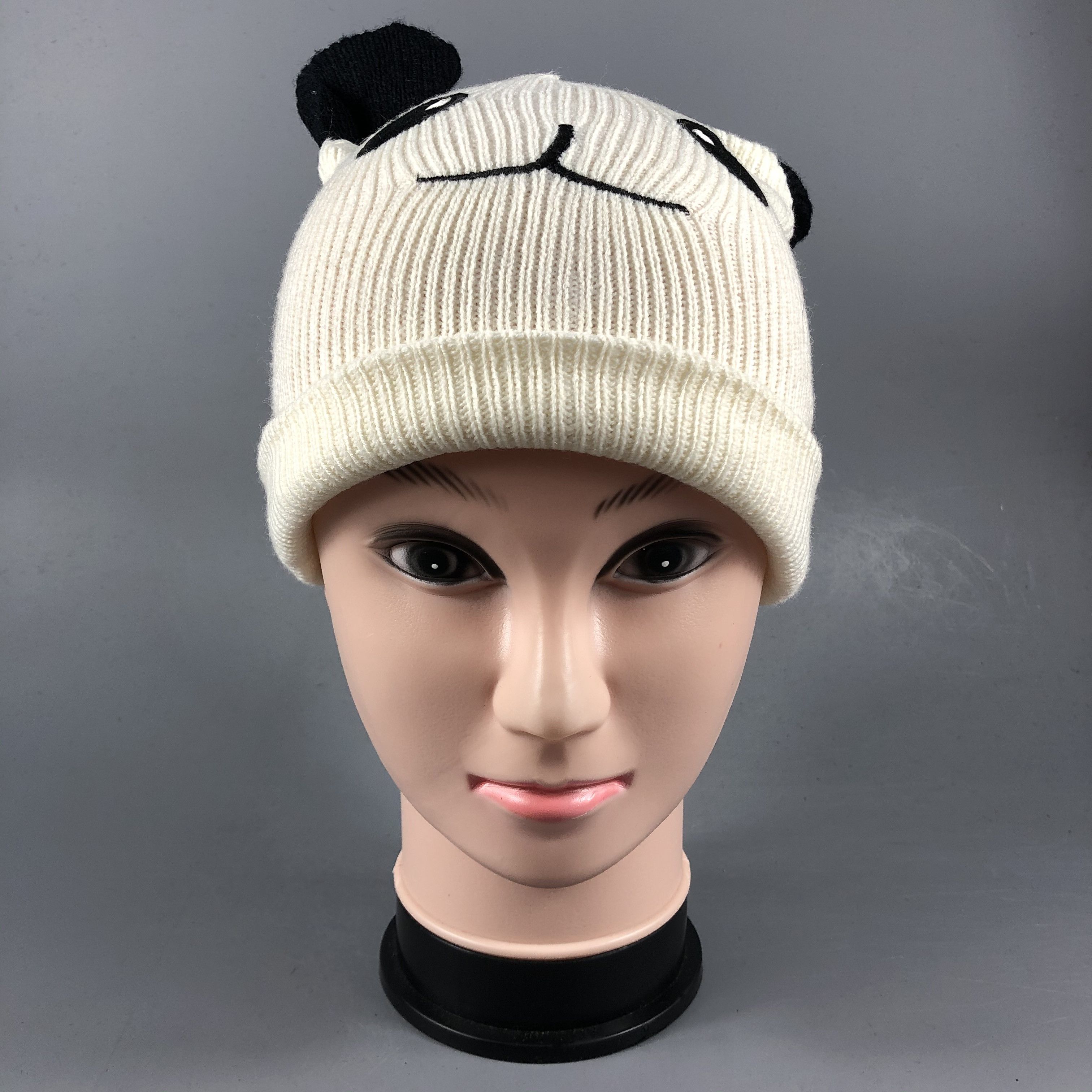 Panda Ear Beanie Snow Cap Hat