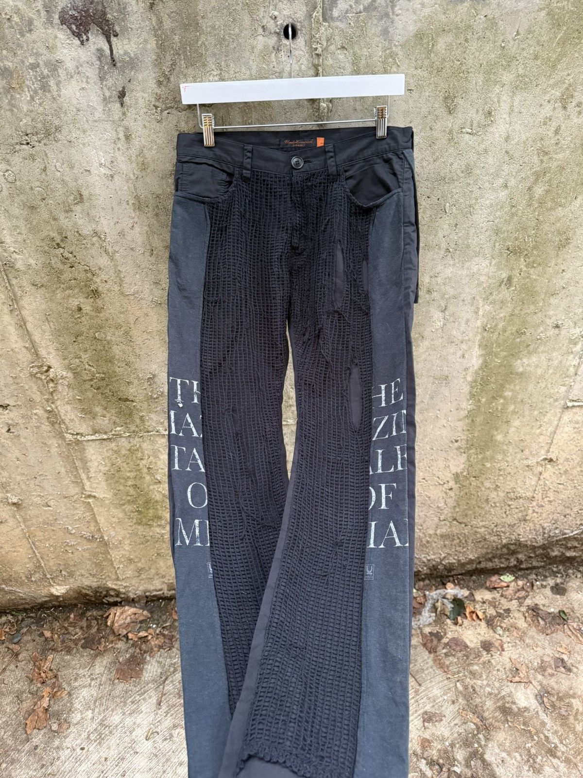 Undercover AW04 Undercover Tale Of Ziaming Netted Pants Size US 30 / EU 46 - 3 Thumbnail
