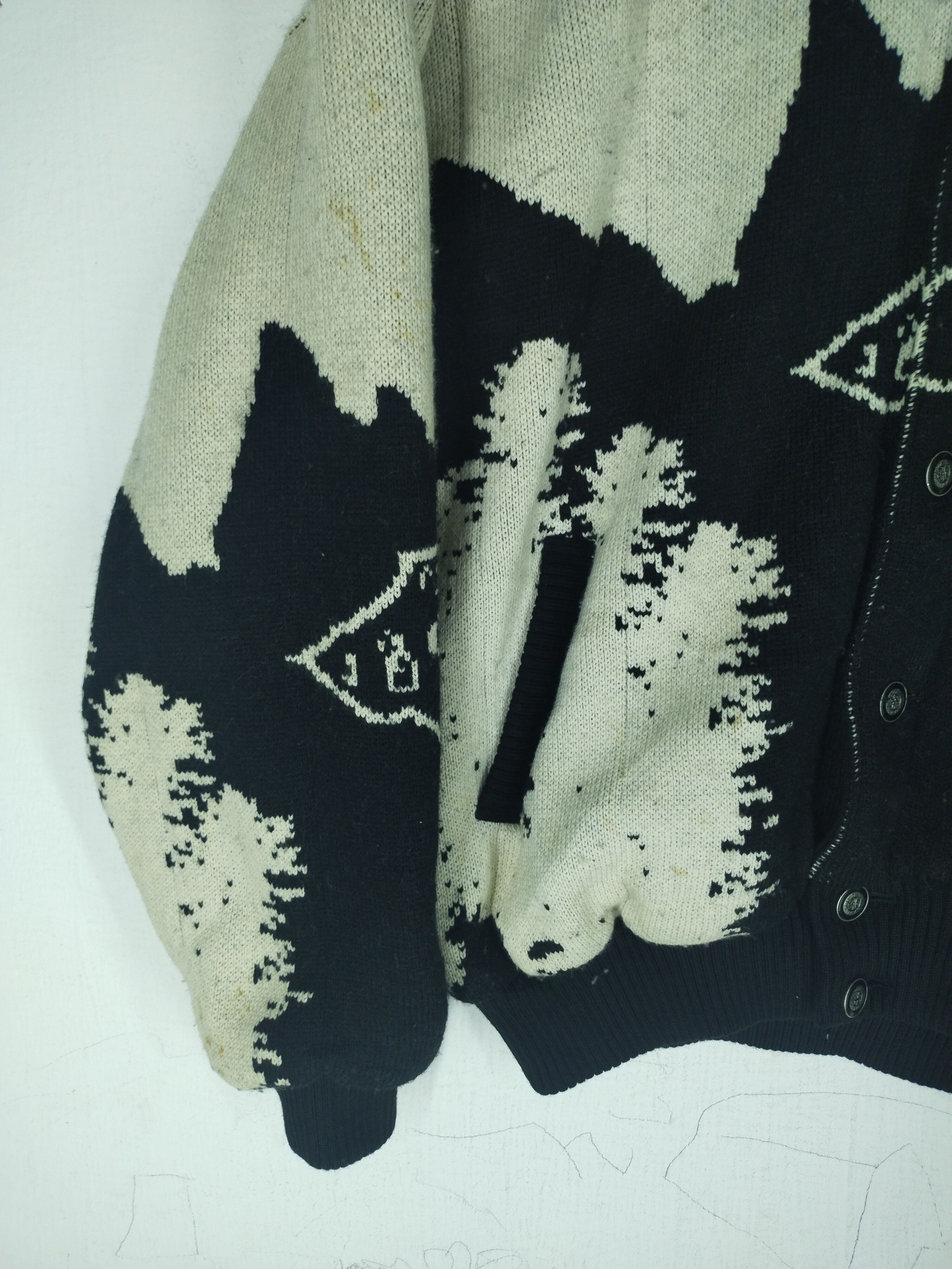Vintage 80's Vintage Calgary Canada Black Pia Wool Jacket Size US L / EU 52-54 / 3 - 3 Thumbnail