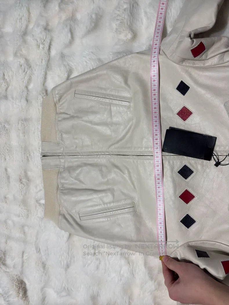Saint Laurent Paris Saint Laurent Paris Distressed patchwork leather jacket Size US S / EU 44-46 / 1 - 8 Thumbnail