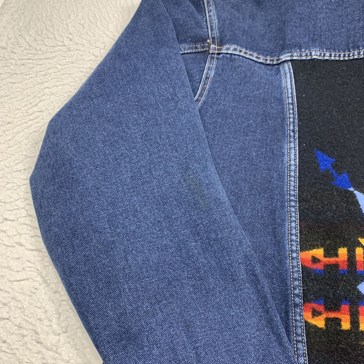 Pendleton Vintage Pendleton Mens XL Western Wear Aztec Denim Jacket Size US XL / EU 56 / 4 - 7 Thumbnail