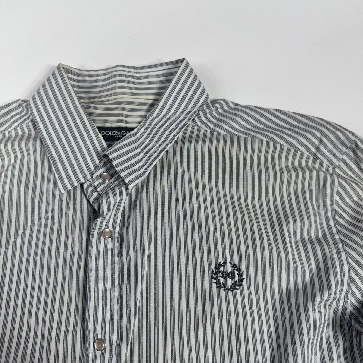 Dolce & Gabbana vintage dolce gabbana shirt box logo rare streetwear Size US XL / EU 56 / 4 - 3 Thumbnail