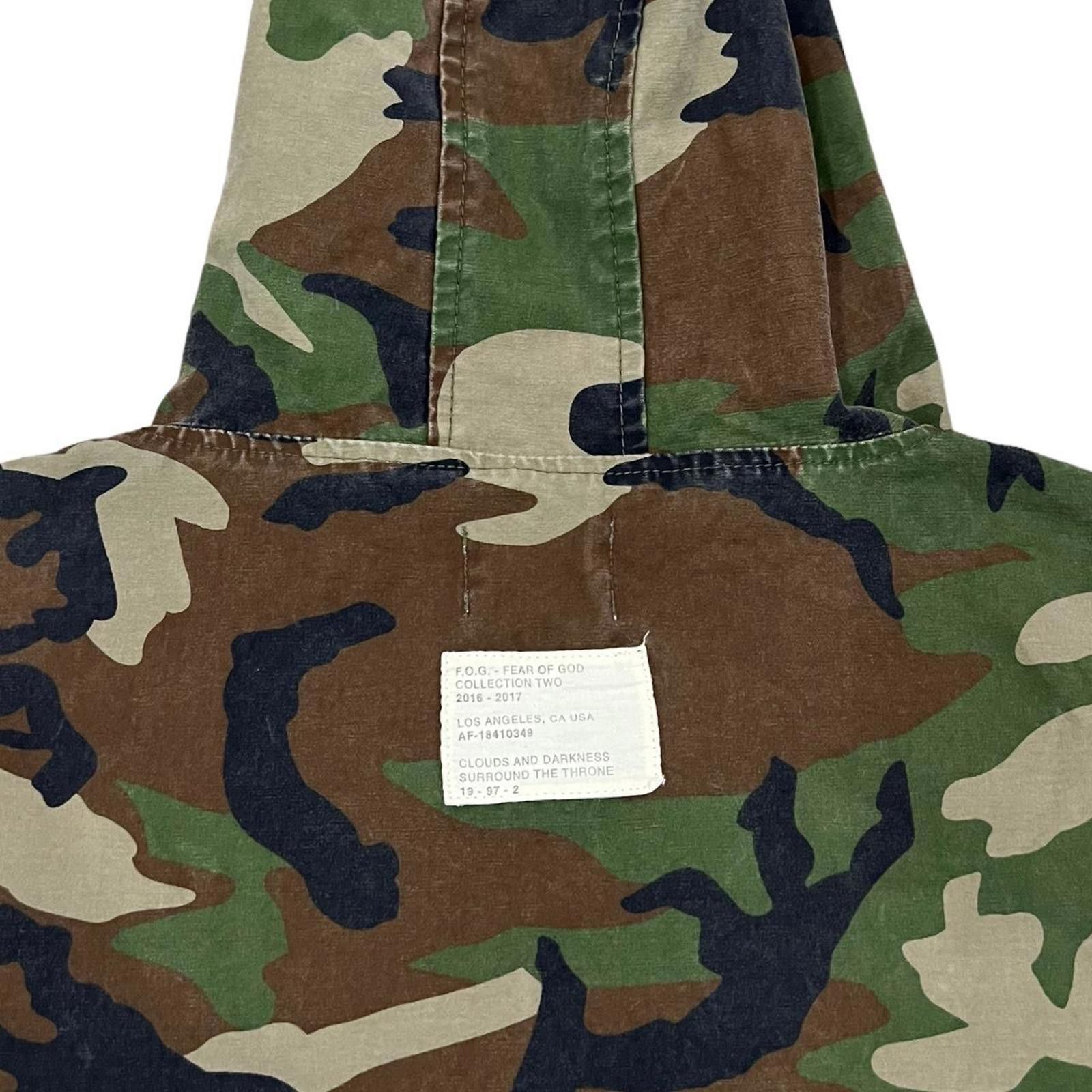 Fear of God Fear of God Collection One Essentials Camo Anorak Pullover Size US M / EU 48-50 / 2 - 3 Thumbnail