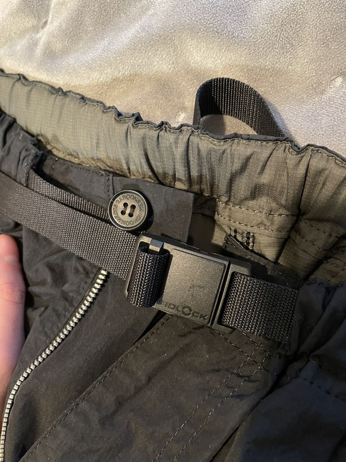 Comme des Garcons Homme CDG Homme Nylon Trousers Size US 32 / EU 48 - 3 Thumbnail