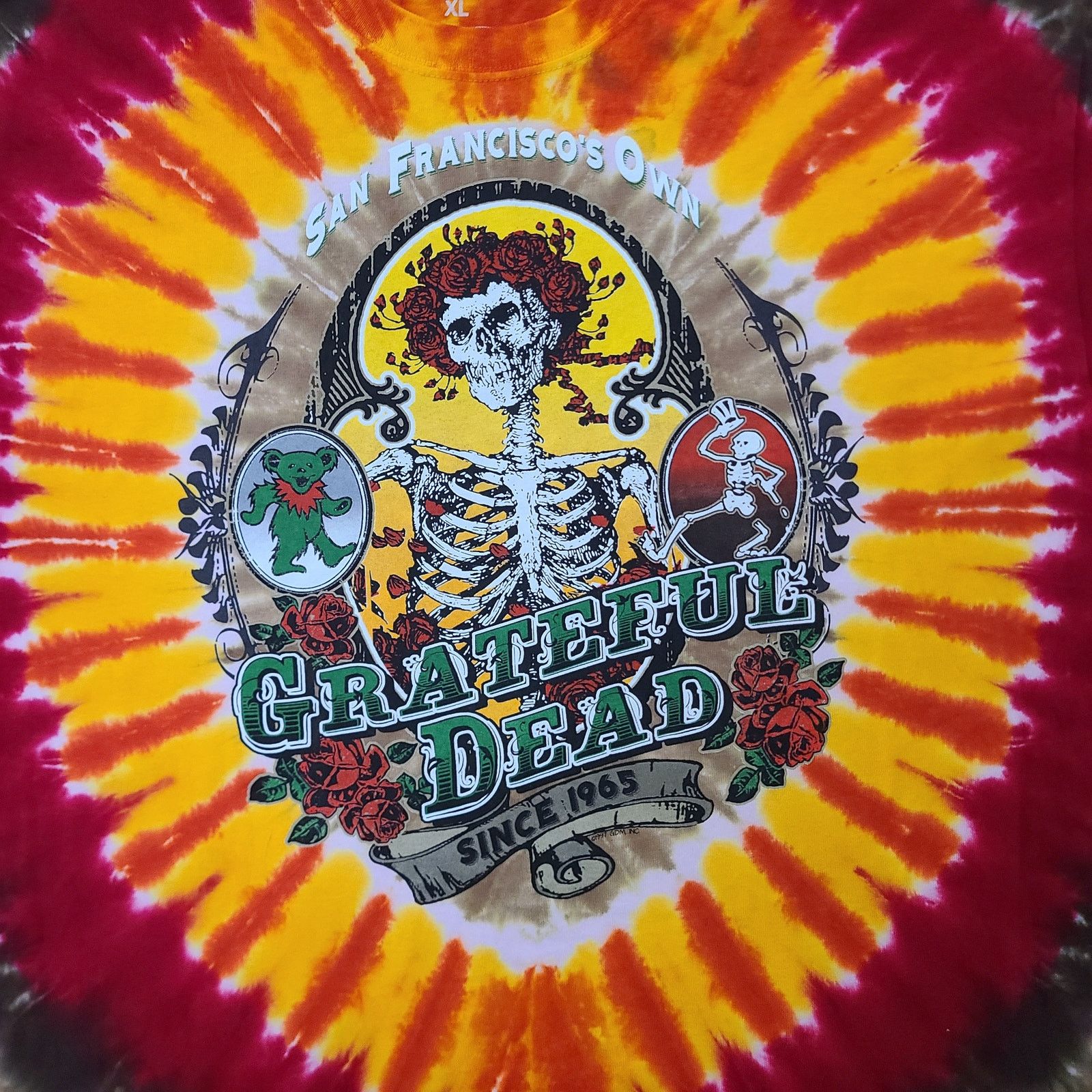 Liquid Blue Grateful Dead San Francisco Liquid Blue Shirt XL Tie Dye Size US XL / EU 56 / 4 - 2 Thumbnail