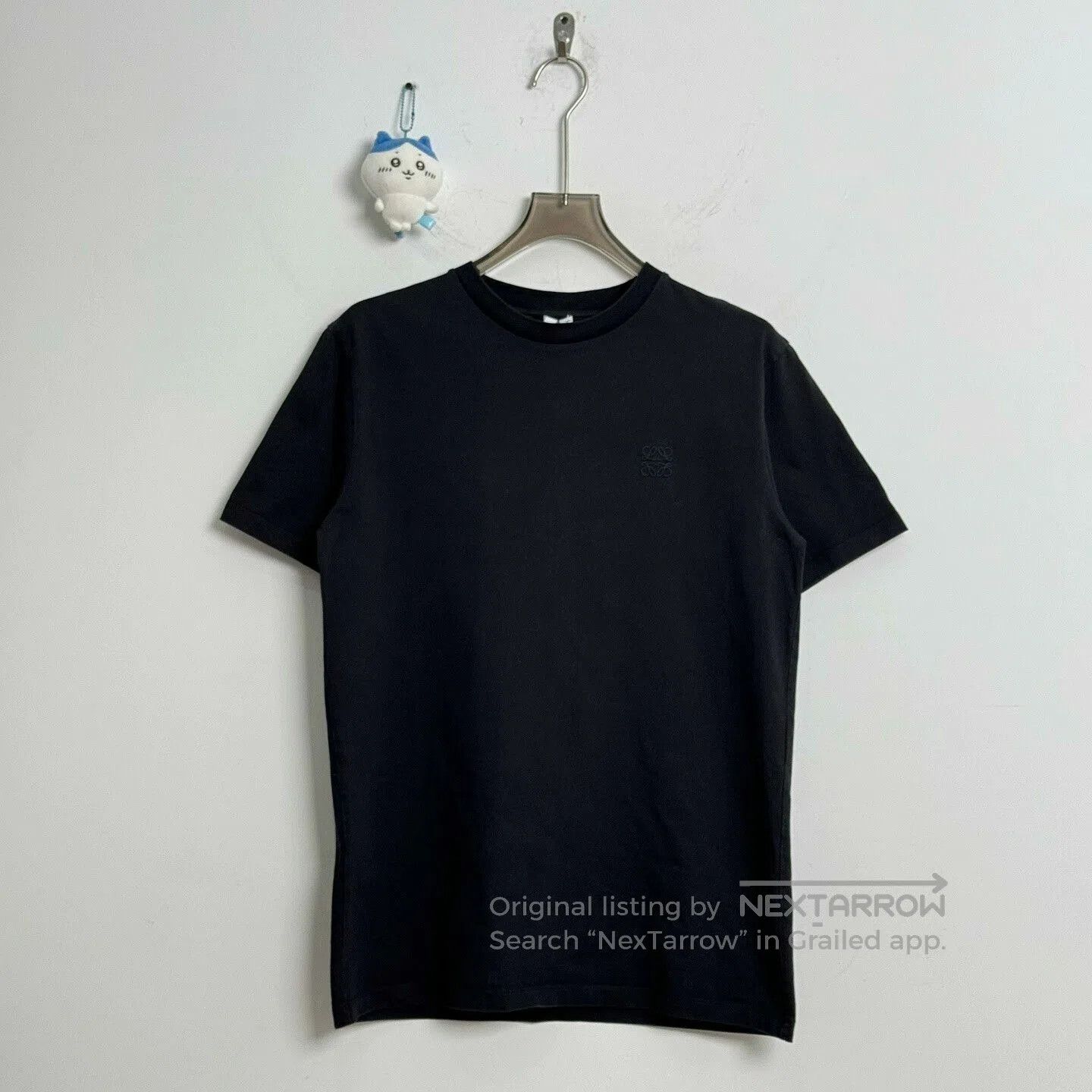 Loewe Loewe Black Embroidered Logo T-Shirt Size S. Size US S / EU 44-46 / 1 - 1 Thumbnail