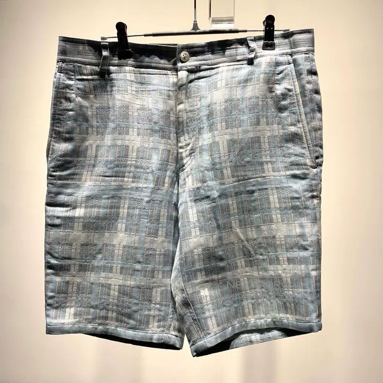 Thom Browne size 2 Plaid shorts