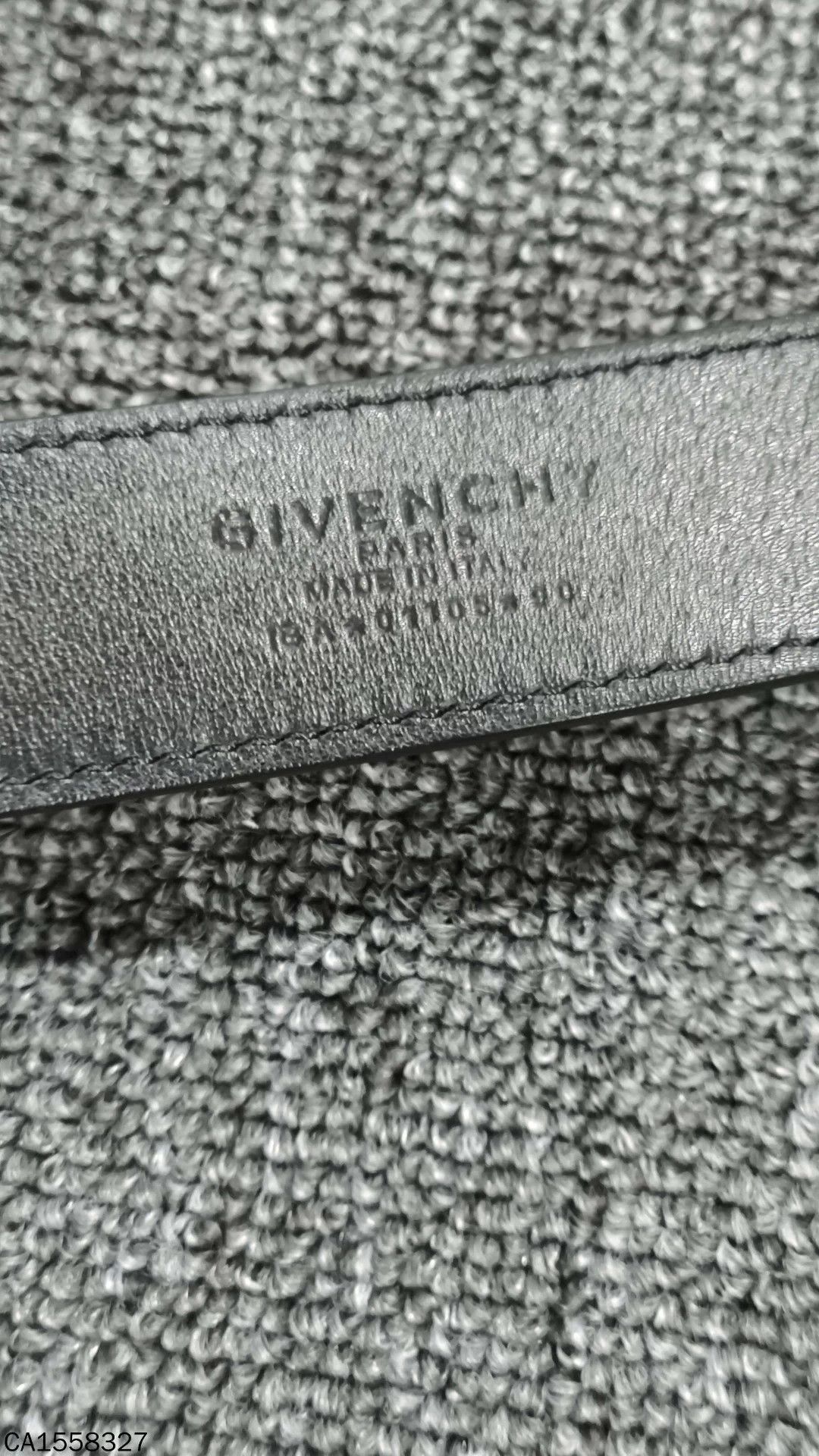 Givenchy GIVENCHY silver buckle black belt Size ONE SIZE - 4 Thumbnail