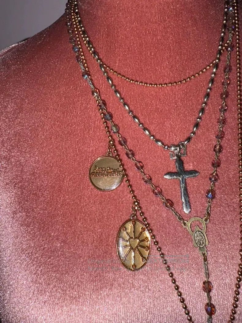 Jean Paul Gaultier Jean Paul GAULTIER Vintage Multi-Element Necklace. Size ONE SIZE - 2 Thumbnail