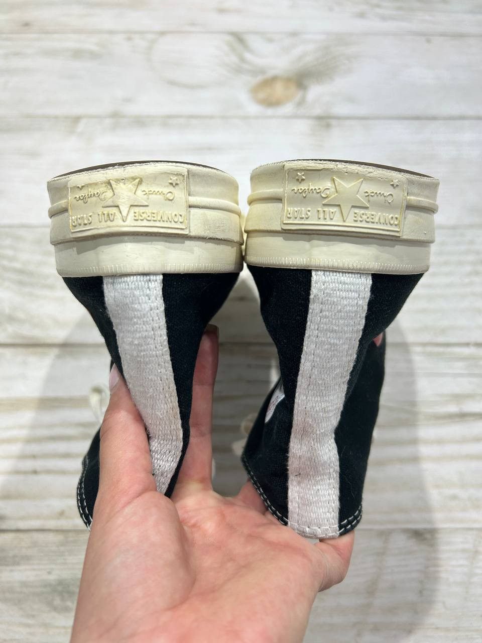 Comme des Garcons PLAY Comme des Garçons x Converse High Top CDG Sneakers Size US 8.5 / EU 41-42 - 10 Thumbnail
