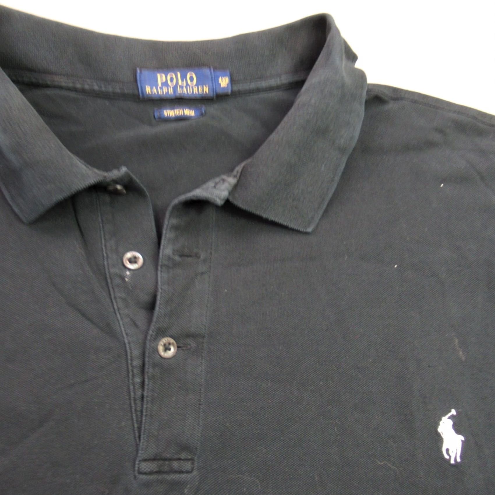 Polo Ralph Lauren Polo Ralph Lauren Shirt Mens 4XB Short Sleeve Black Lightweight Stretch Polo Golf Casual Big & Tall Mens Shirt Size US XXL / EU 58 / 5 - 3 Thumbnail