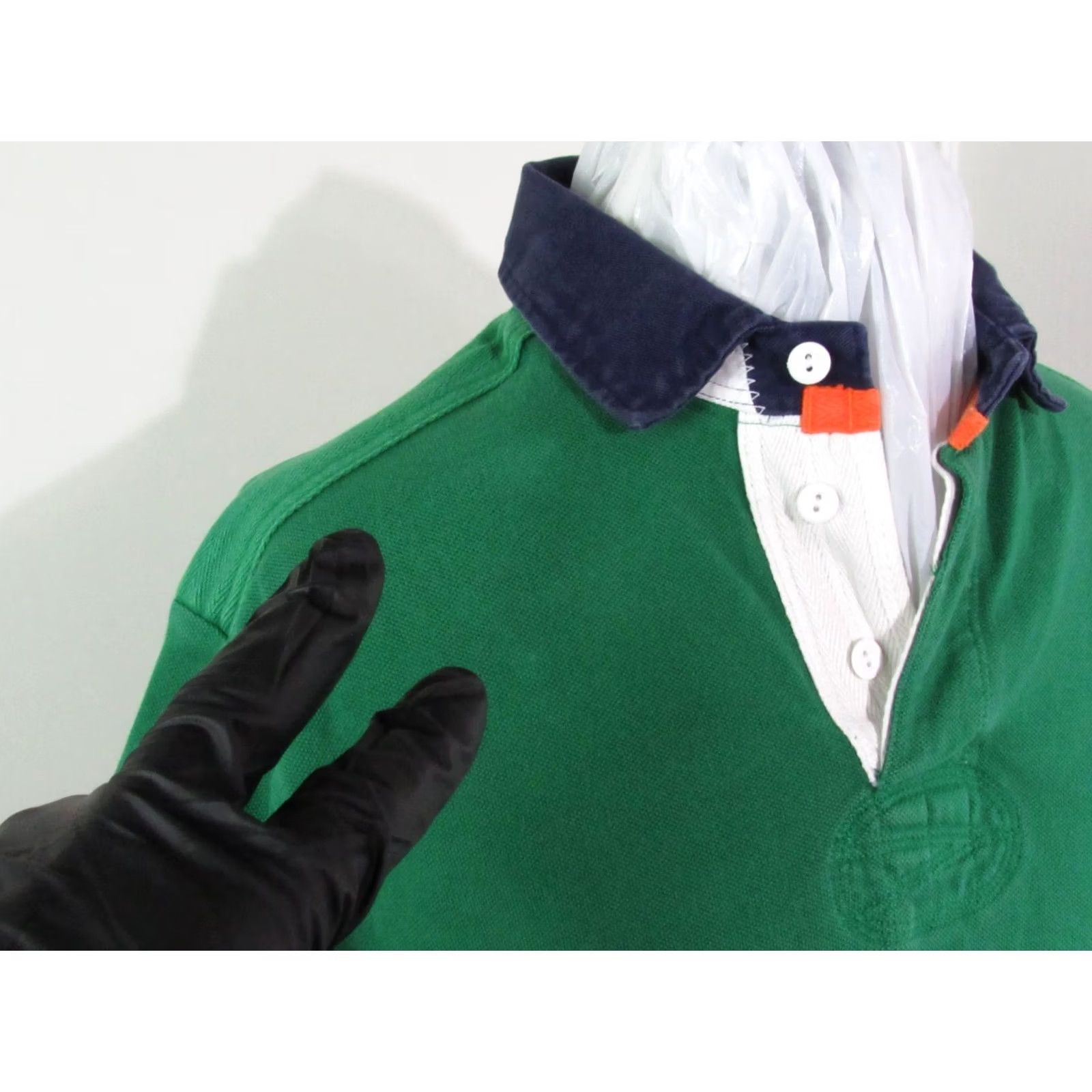 Ralph Lauren Polo Ralph Lauren Rugby Shirt Men L Green Short Sleeve Size US L / EU 52-54 / 3 - 5 Thumbnail