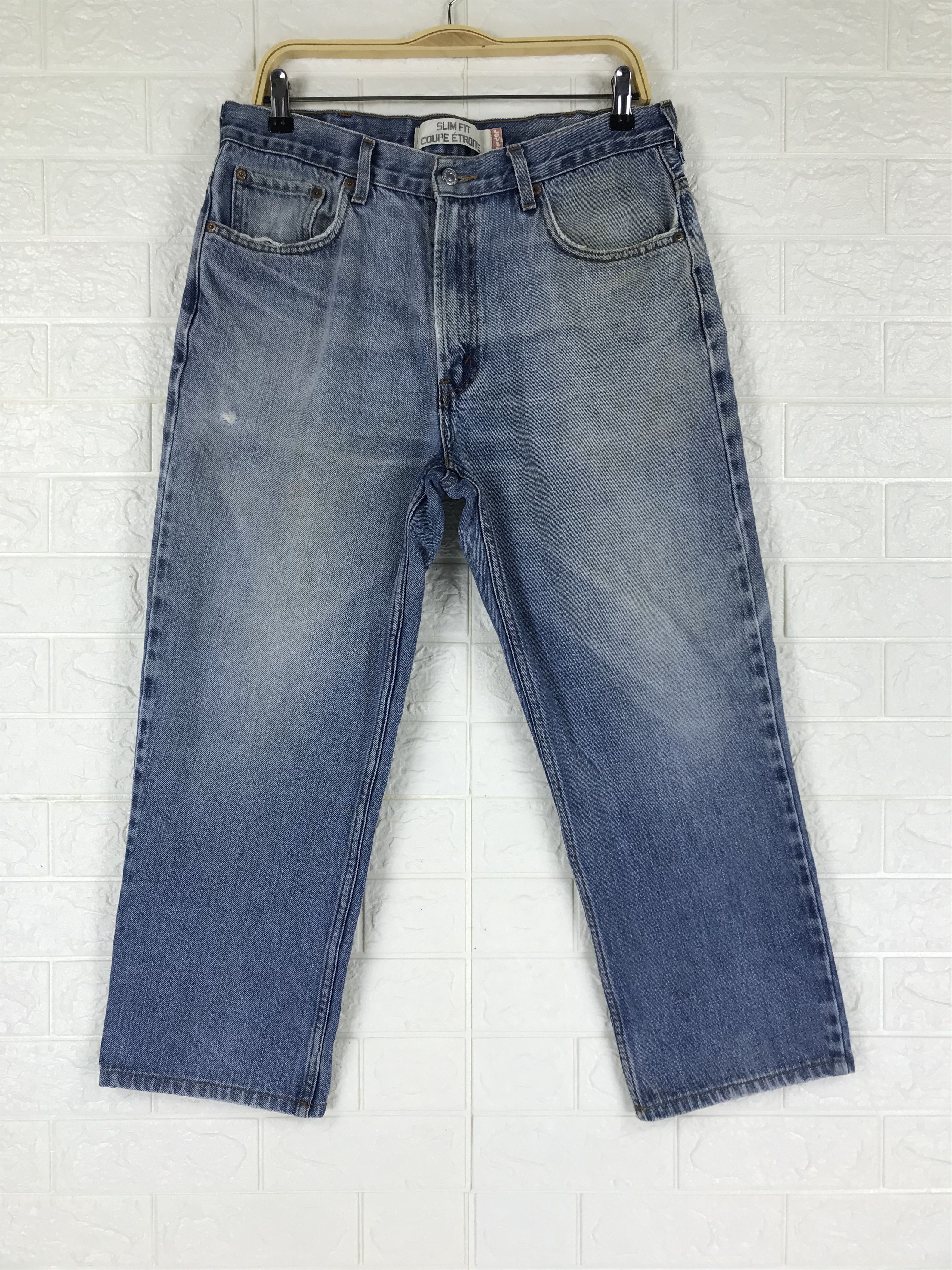 Levi's Vintage Levi's 511 Slim Fit Jeans Faded Blue Denim Size US 34 / EU 50 - 1 Thumbnail