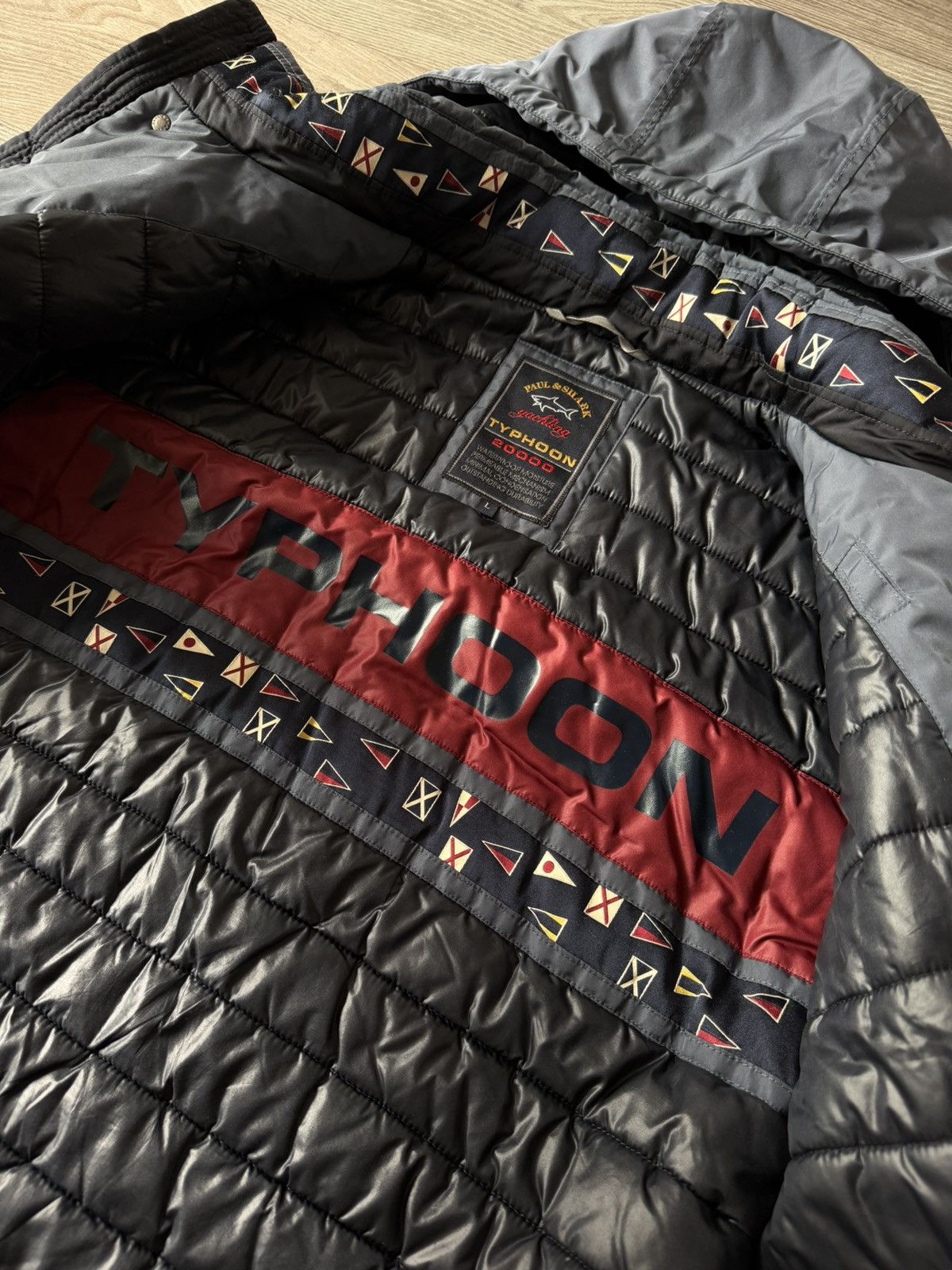 Paul & Shark Very Rare Luxury RRP:800€ Paul& Shark RiRi Typhoon 20000 Size US L / EU 52-54 / 3 - 12 Thumbnail