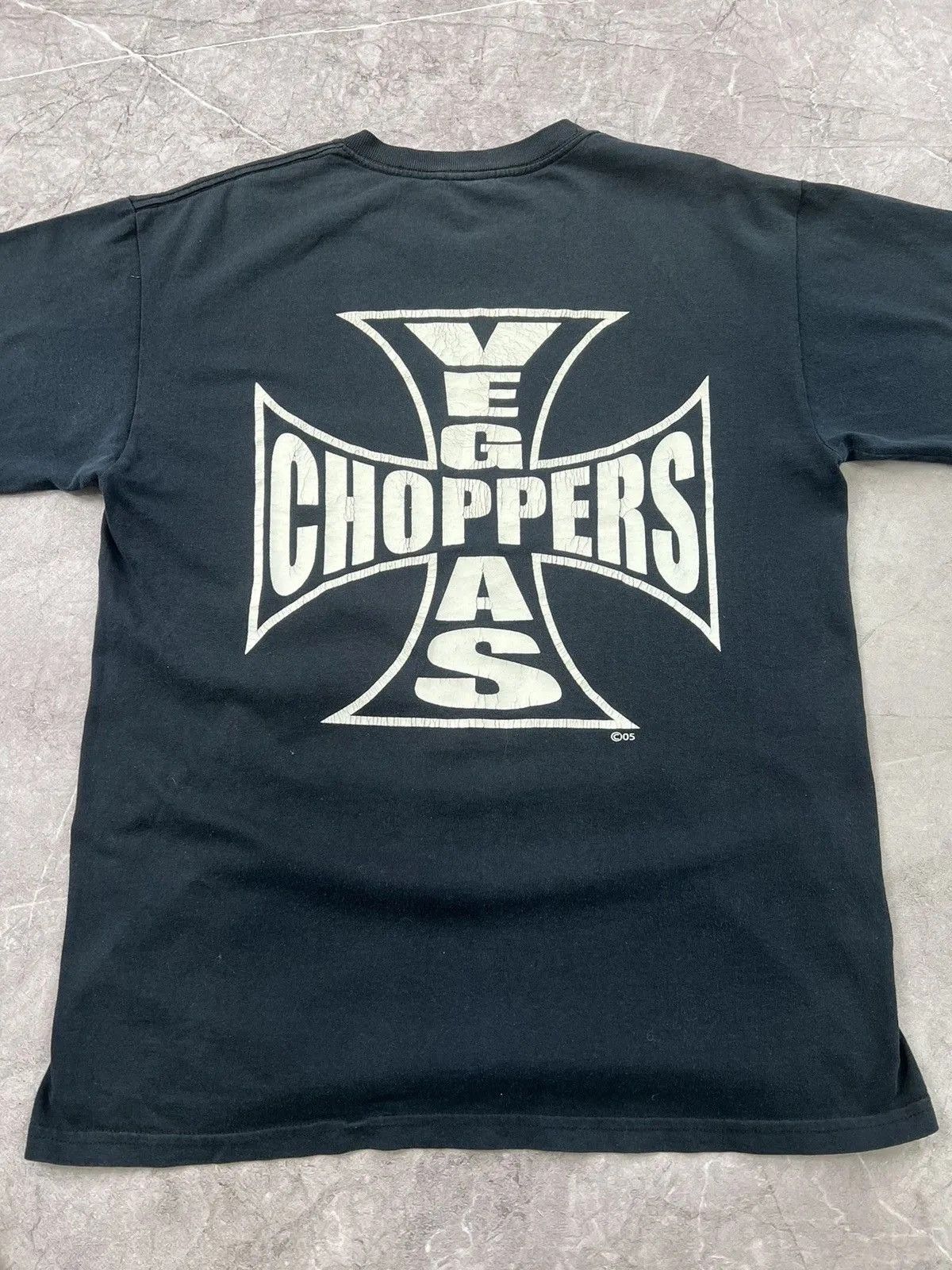 Japanese Brand × West Coast Choppers Avant-Garde Black Long Sleeve Tee west choppers Size US L / EU 52-54 / 3 - 3 Thumbnail