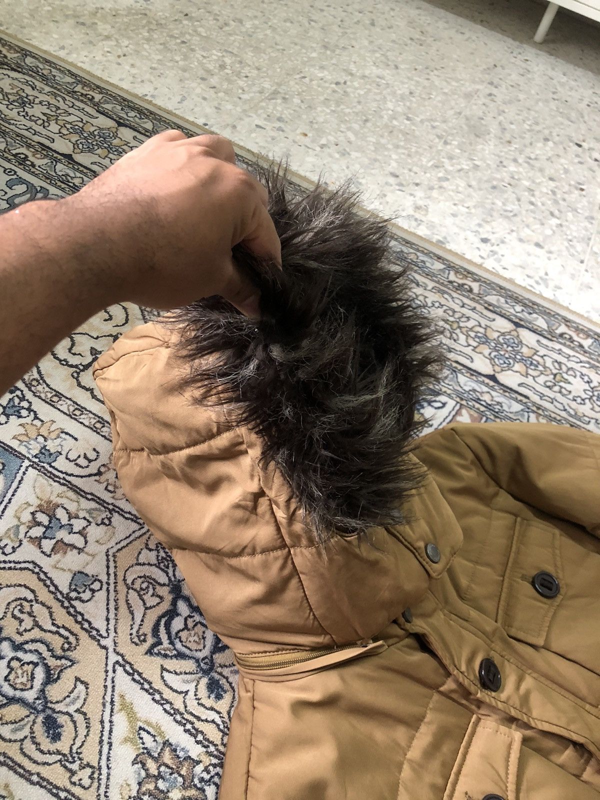 Dickies Dickies Puffer Down Jacket With Fur Size US L / EU 52-54 / 3 - 6 Thumbnail