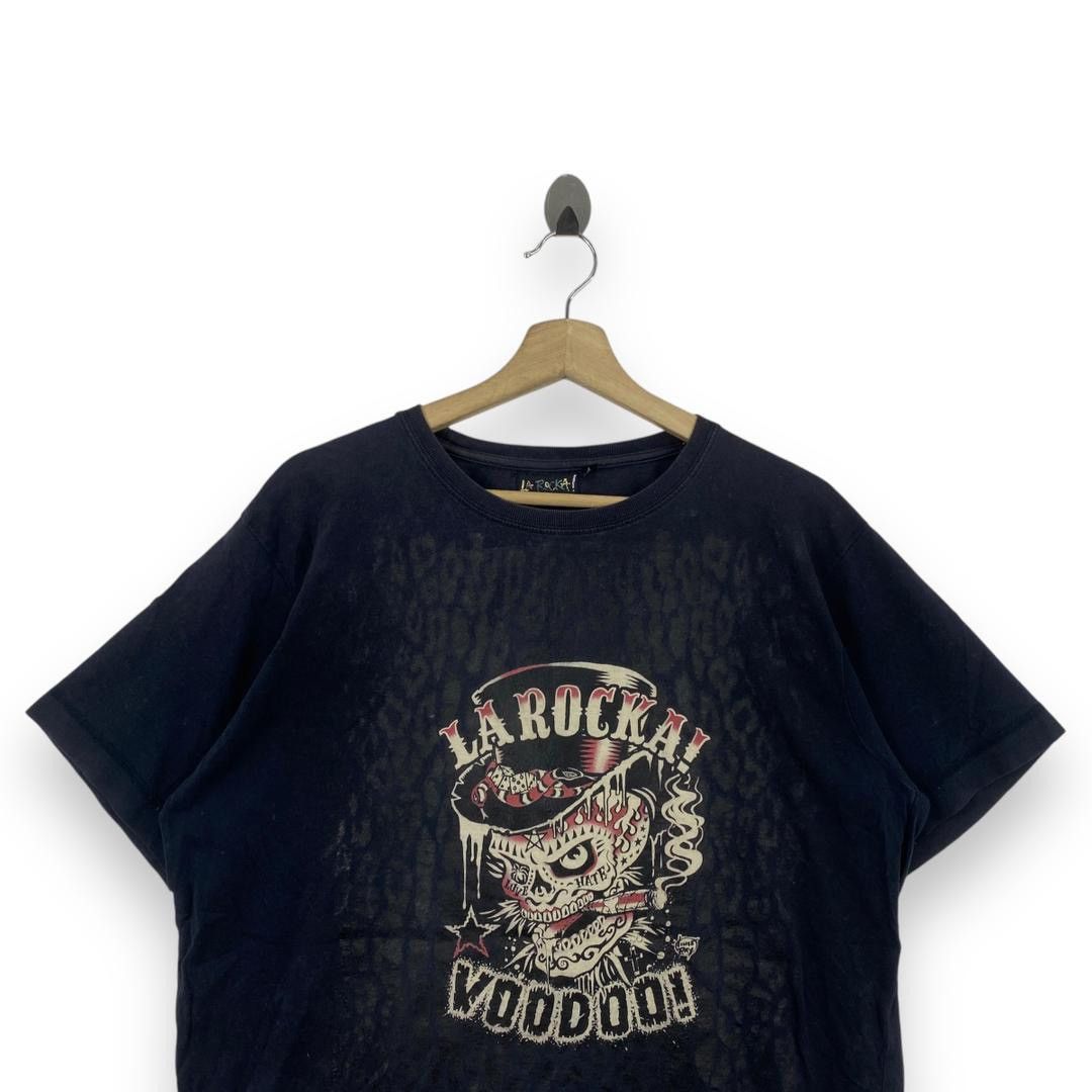 Vintage Vintage LA ROCKA Di Londres Motorcycle Voodoo Punk Size US L / EU 52-54 / 3 - 2 Thumbnail