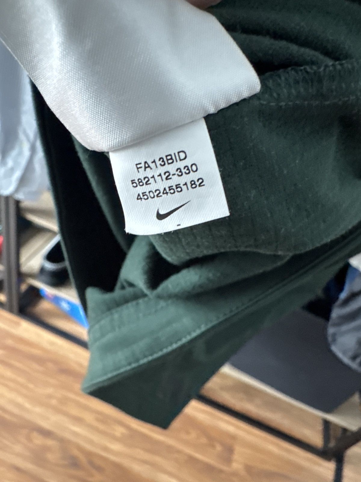 Nike Michigan State Half Zip Size US M / EU 48-50 / 2 - 5 Thumbnail