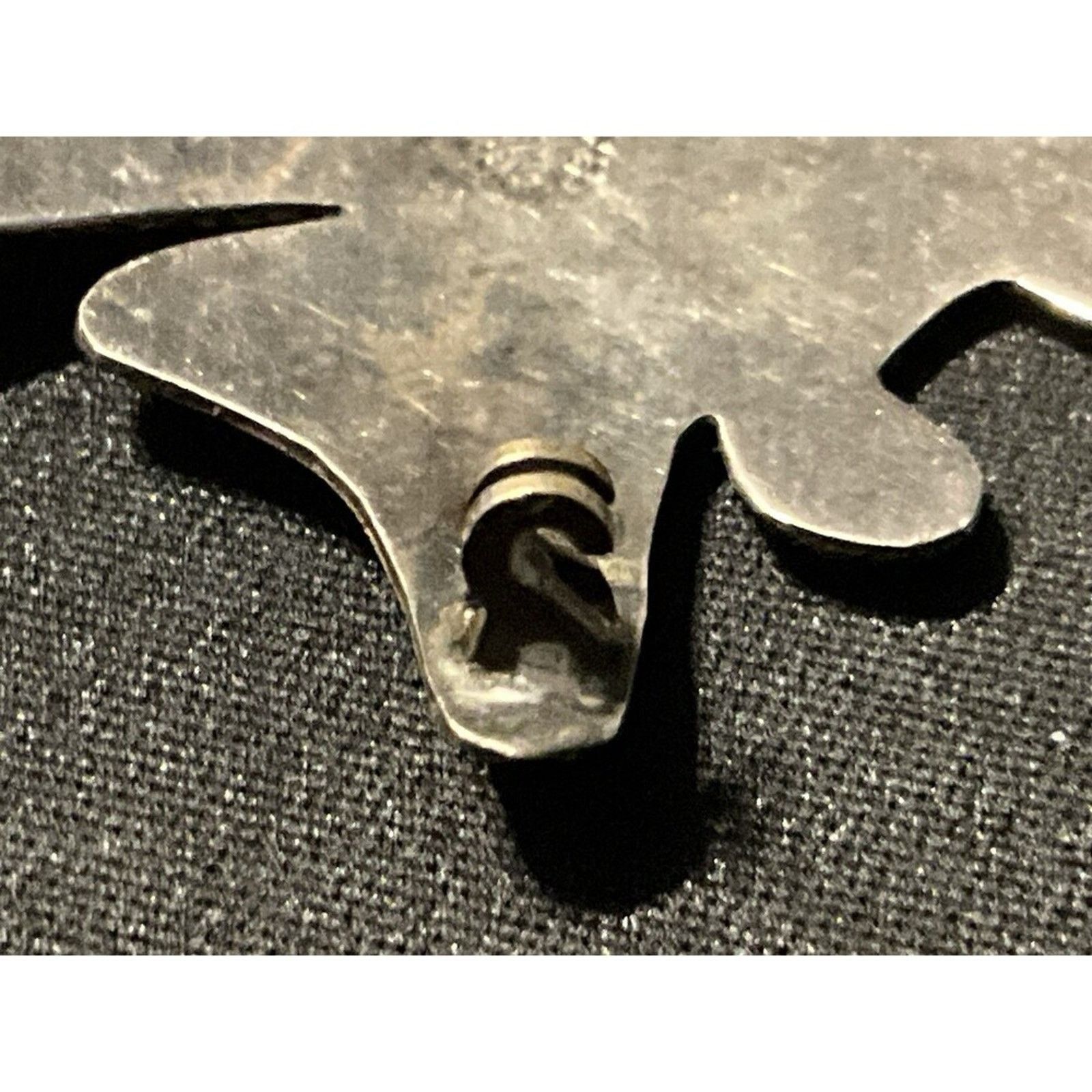 Other Vintage Sterling Mexico Abalone Brooch, Great Patina Size ONE SIZE - 7 Thumbnail
