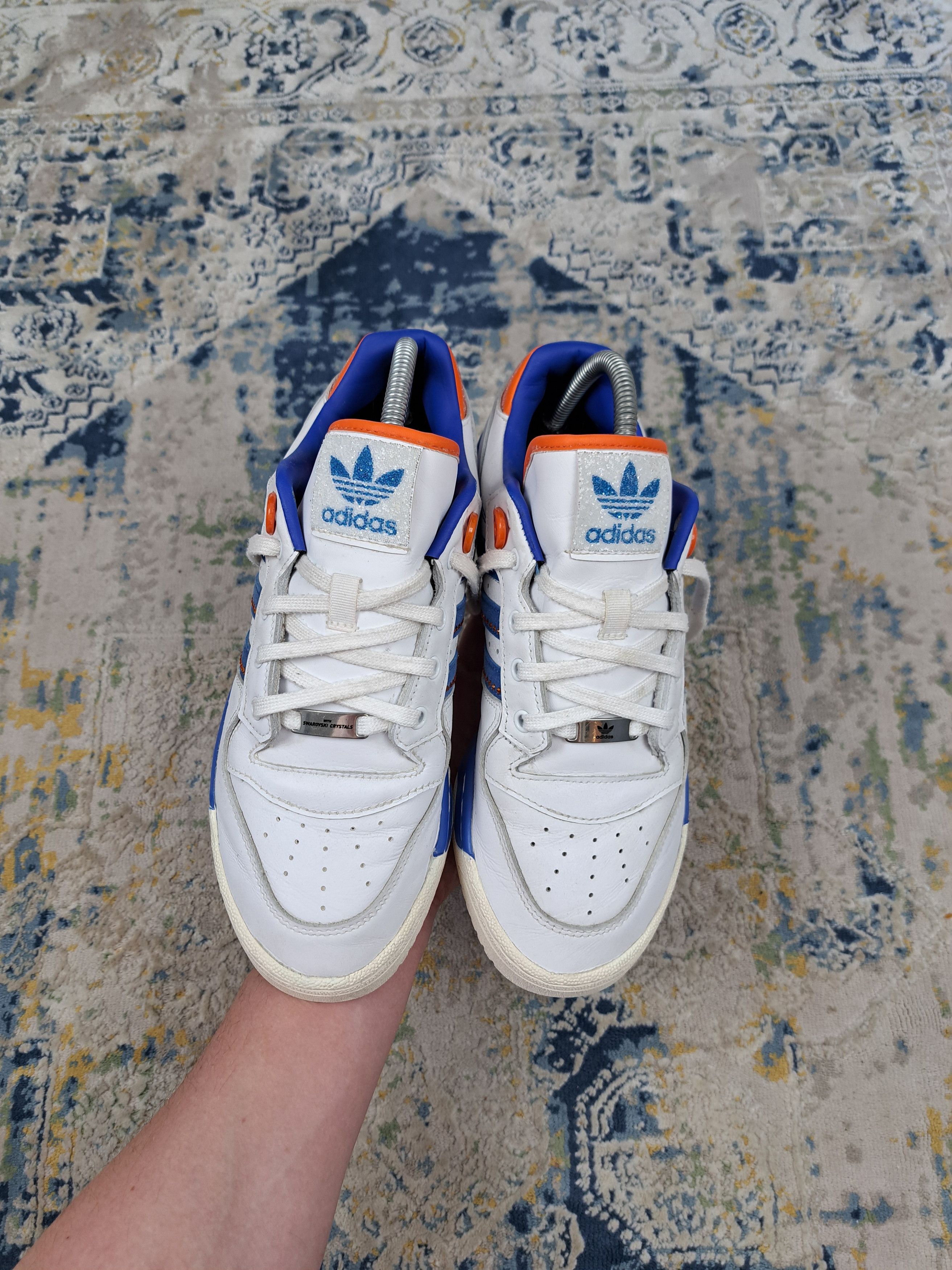 Adidas Adidas x Swarovski Crystals Rivalry Low Very Rare Sneakers Size US 7 / EU 40 - 7 Thumbnail