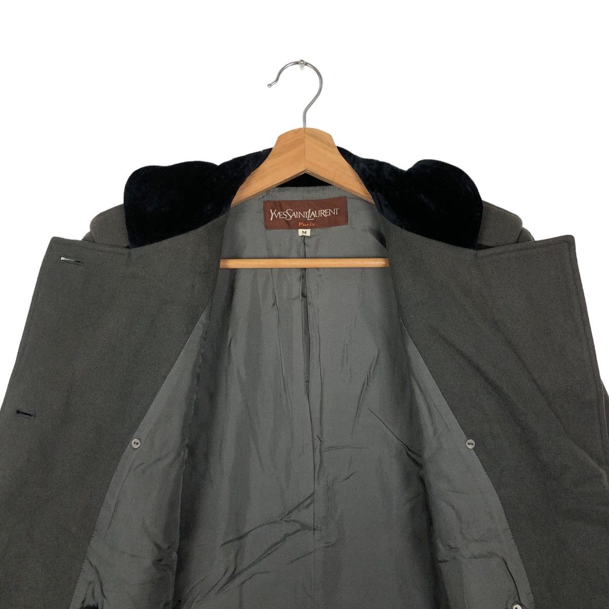 Yves Saint Laurent 🔥RARE LONG JACKET ARCHIVAL PICK YVES SAINT LAURENT PARIS Size US M / EU 48-50 / 2 - 9 Thumbnail